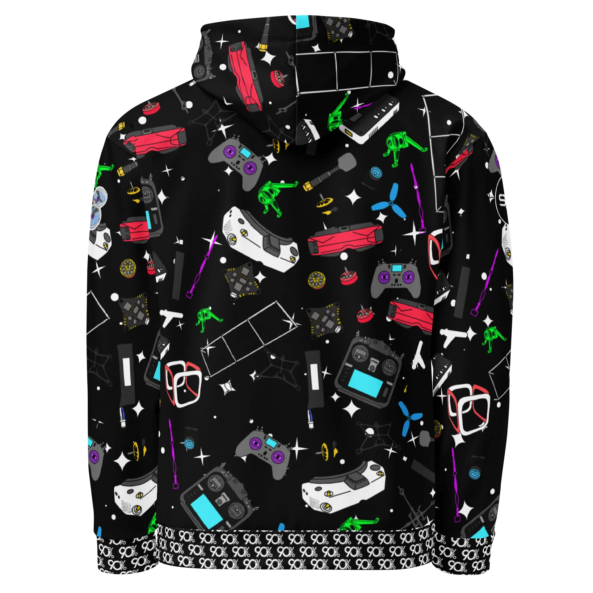 90%er Space Edition Micro FPV Hoodie product image (3)