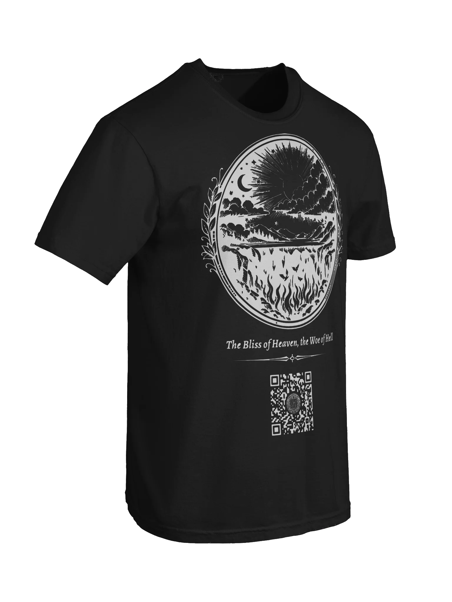 Bliss and Woe (White on Black/Color) product image (8)