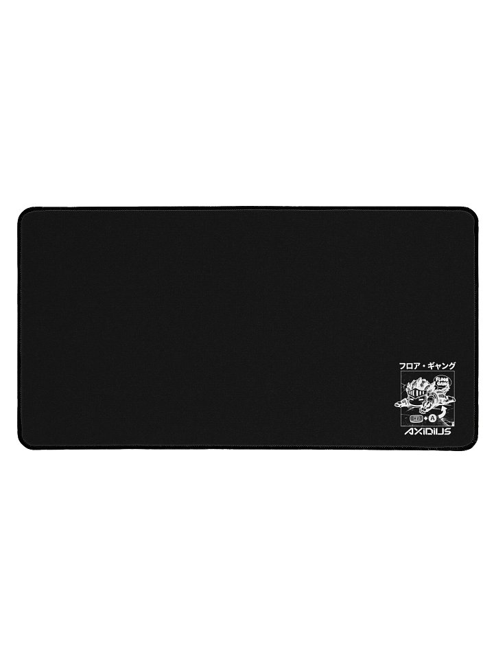 Floor Gang - "RB+A" Desk Mat BLACK EDITION product image (1)