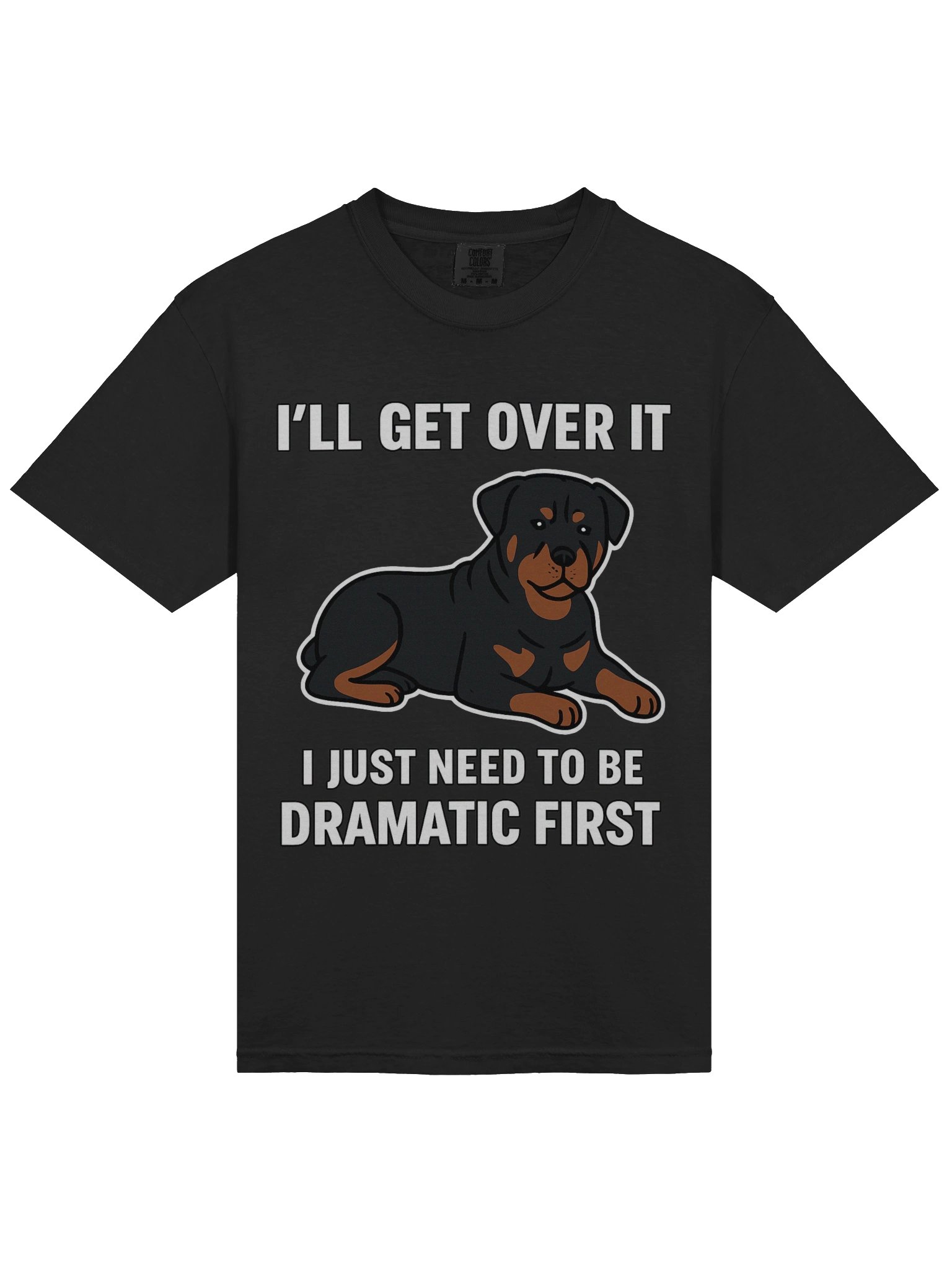 Dramatic Rottweiler Graphic Tee product image (25)