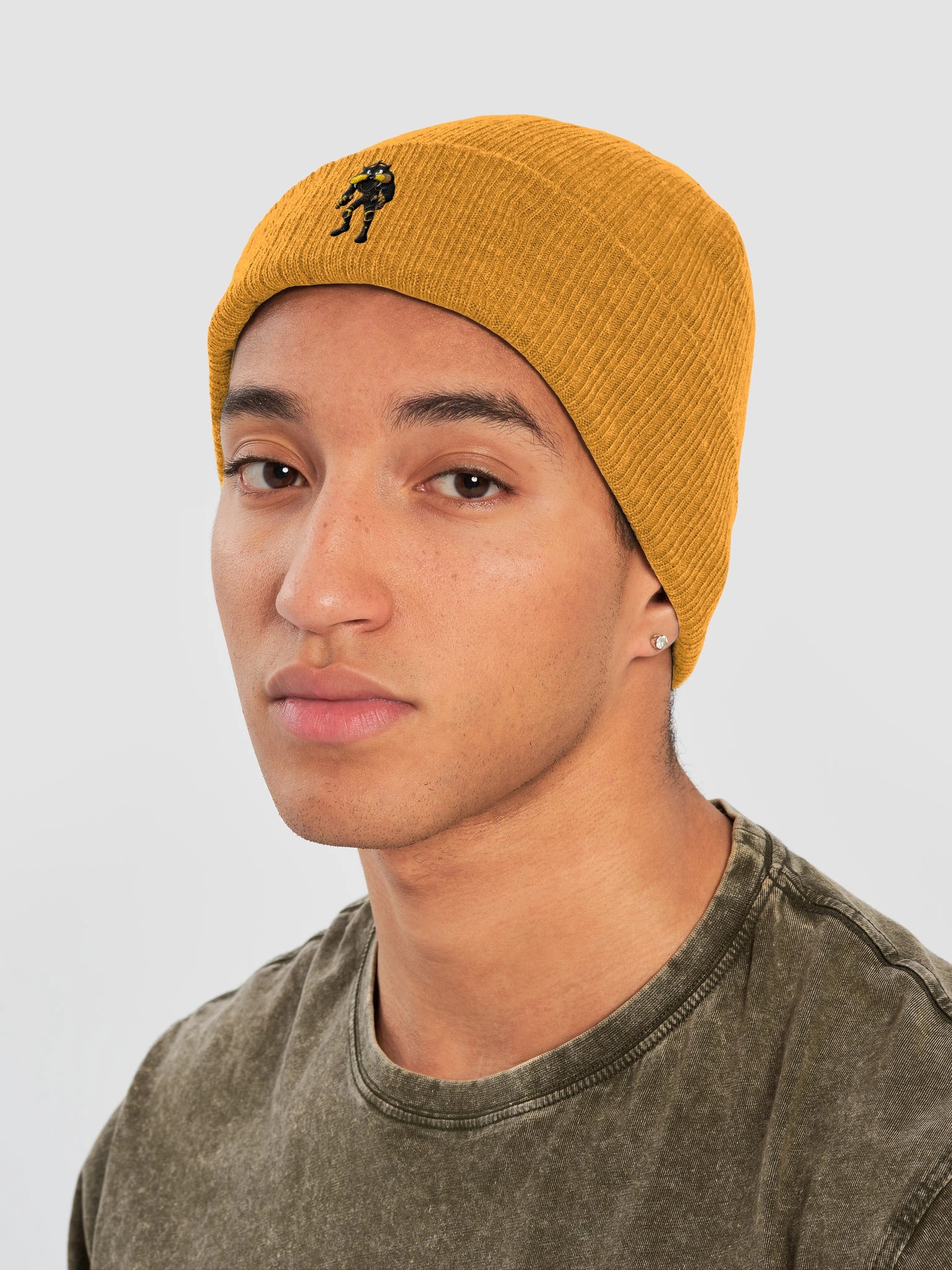 Sabercats Fierce Mascot Ribbed Beanie product image (28)