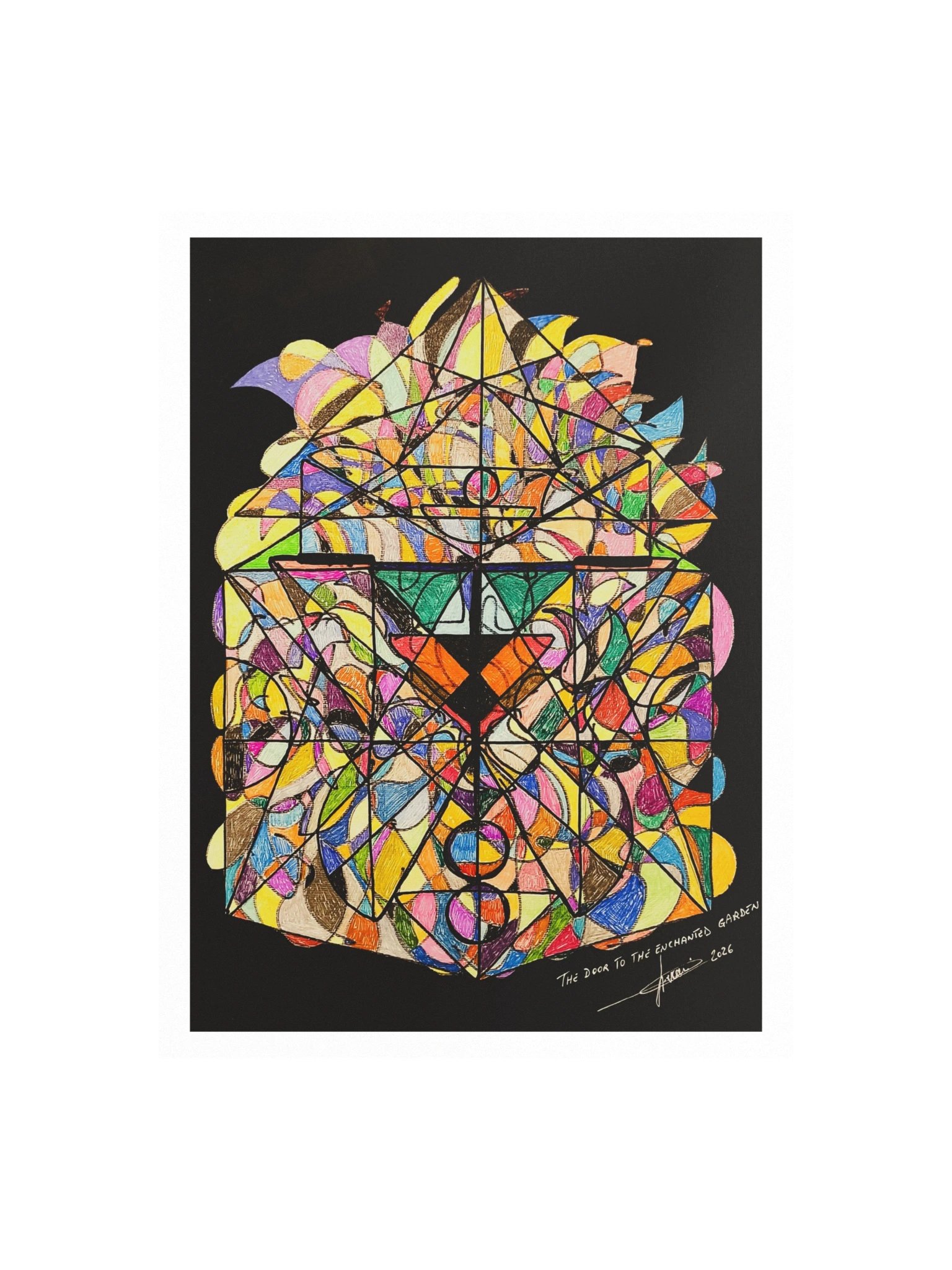 The Door to the Enchanted Garden — Fine Art Print product image (1)