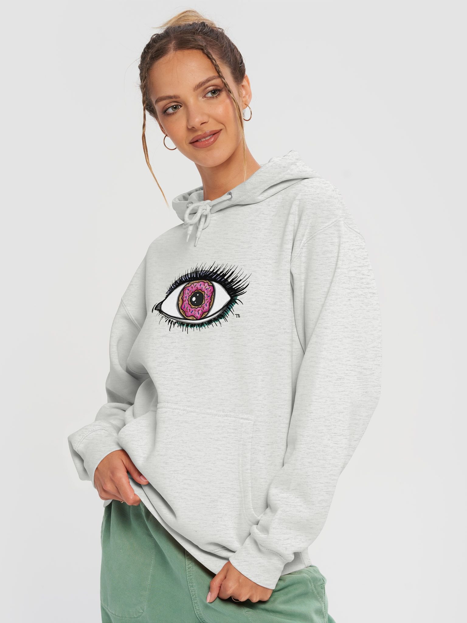 Donut Eye Unisex Premium Hoodie product image (3)
