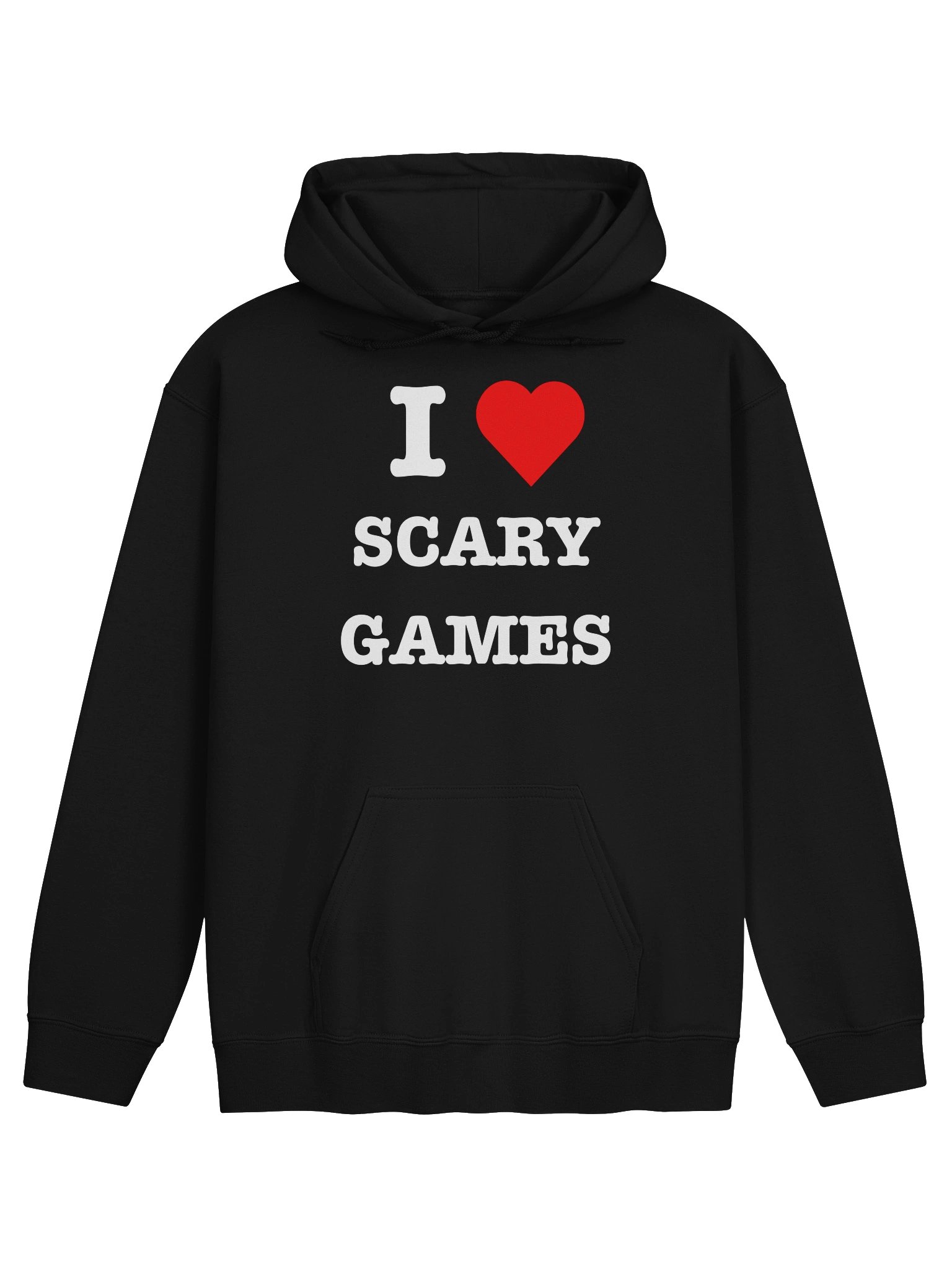 I ❤️ Scary Games Hoodie product image (1)