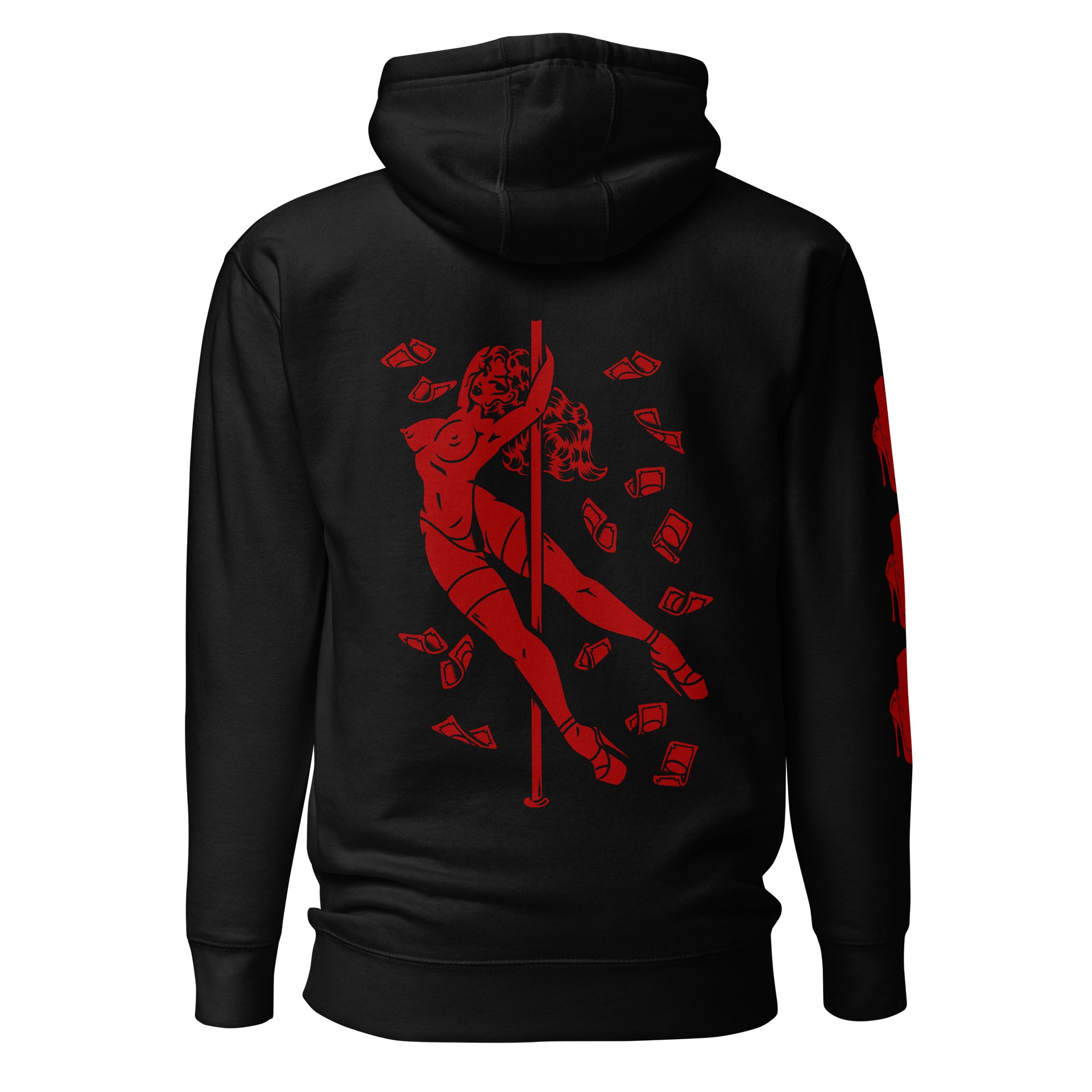 Scarlet hoodie - blood red product image (1)