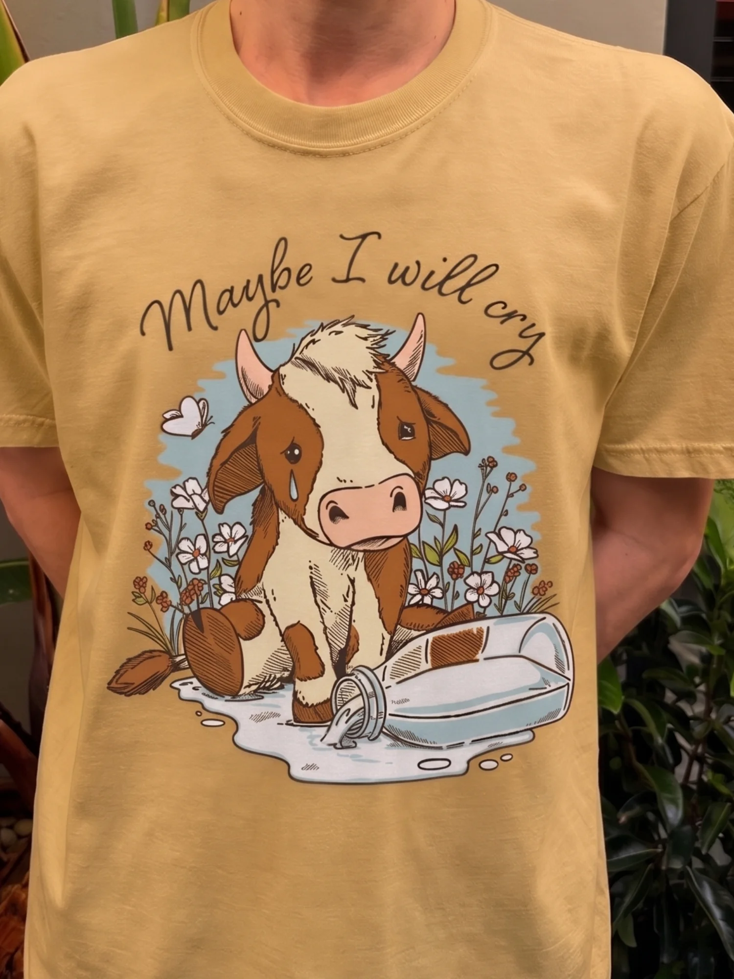 Maybe I Will Cry Unisex Tee product image (1)