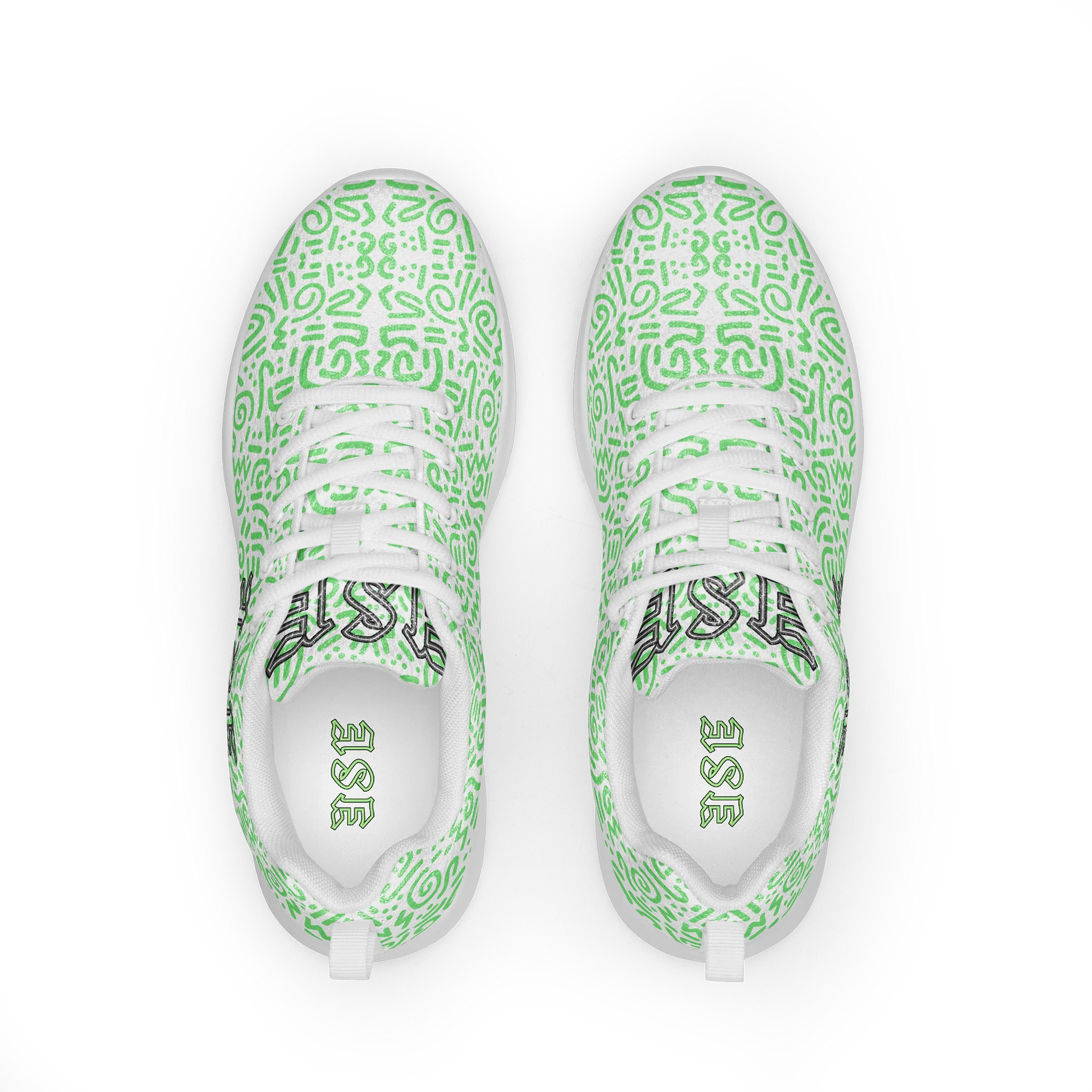 Neon Doodle Streetstyle Sneaker Designed by ESE Athletic Sneakers product image (4)