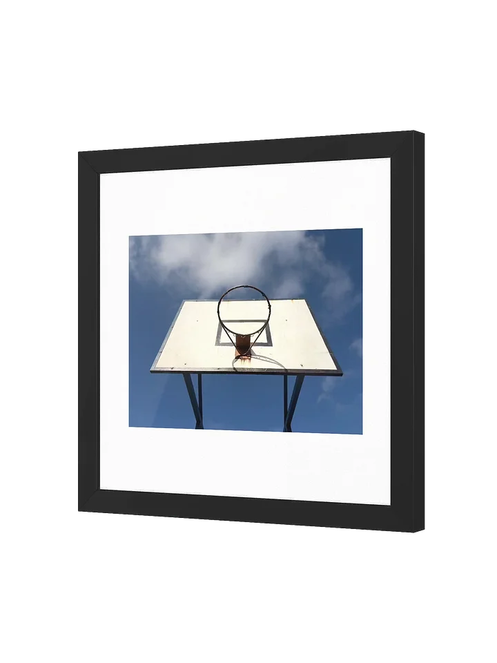 Basketball Hoop Framed Art Print product image (6)