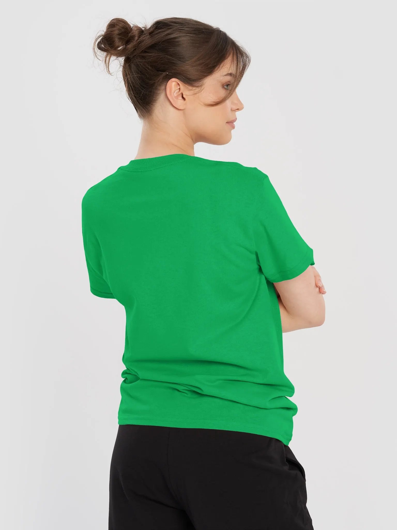 Leitrim/Liatroim Scholastic style Ogham green printed T-shirt product image (5)