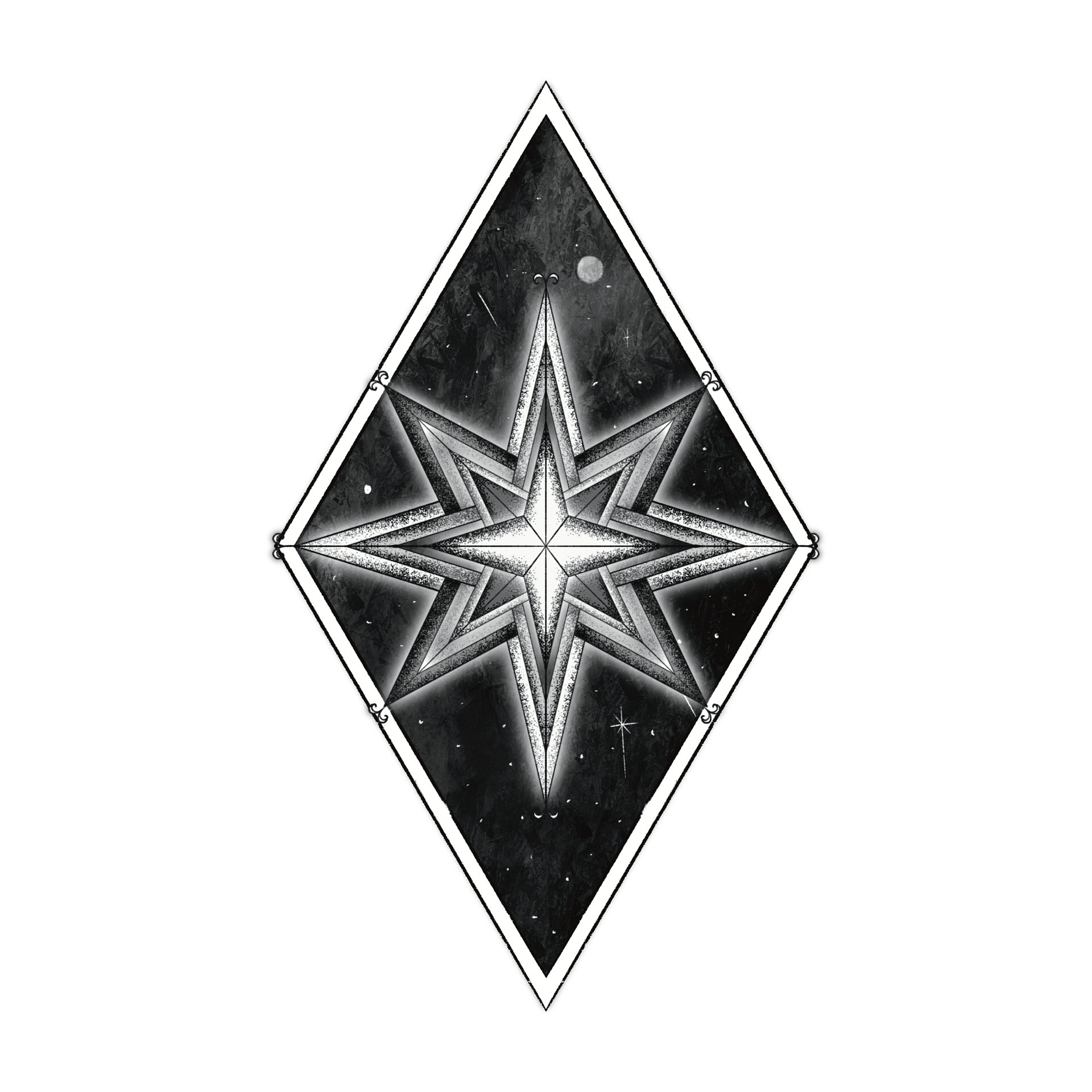 Dark Star A6 Fine Art Print product image (2)