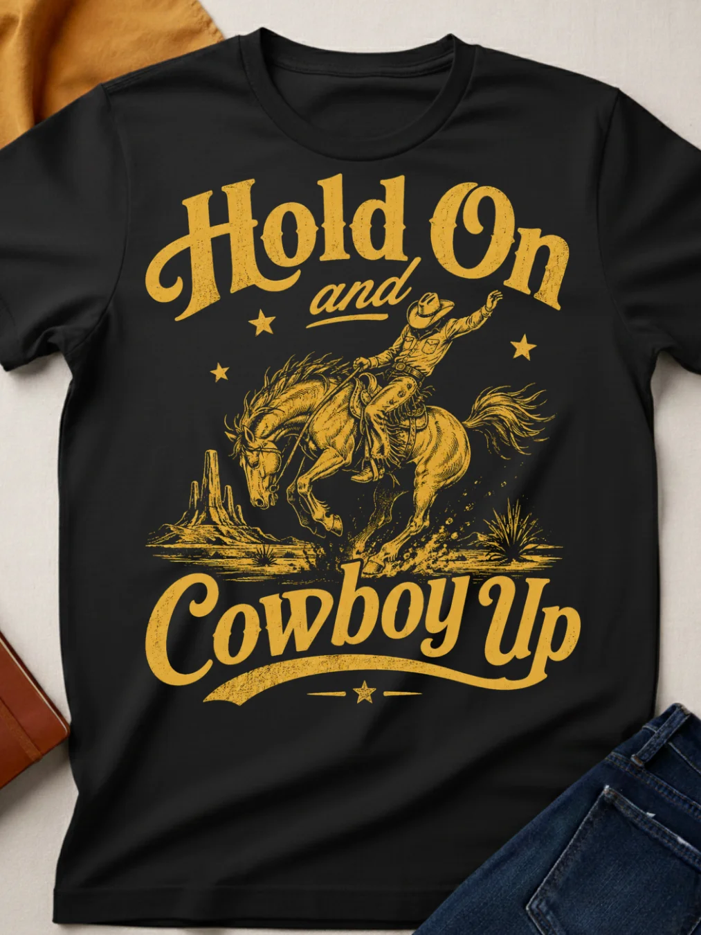 Hold on and Cowboy Up product image (1)