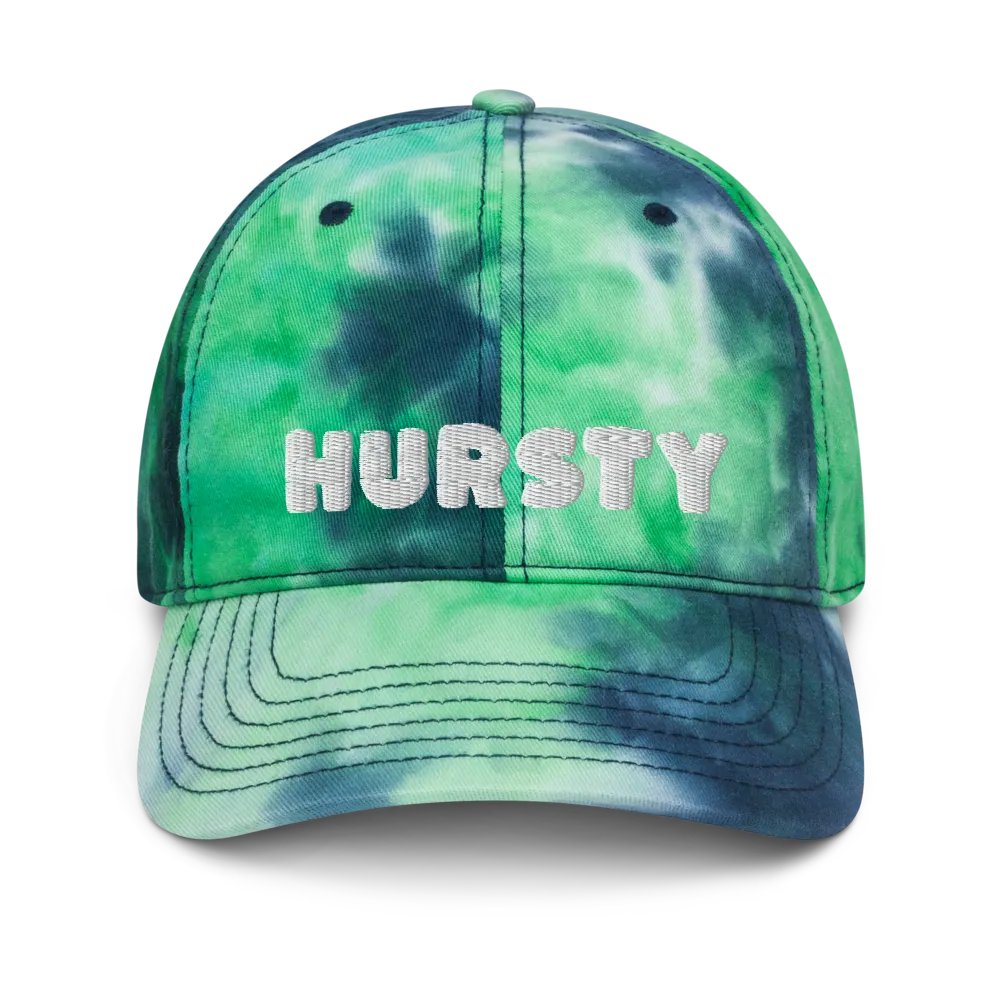 Hursty Tie-Dye Cap - White Text product image (7)