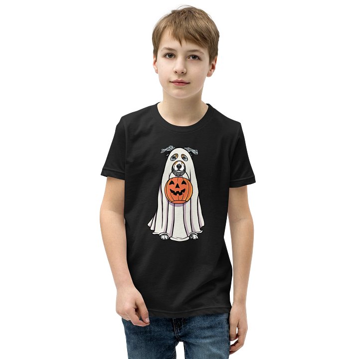 Halloween Australian Shepherd(Blue Merle) Youth T-Shirt product image (1)