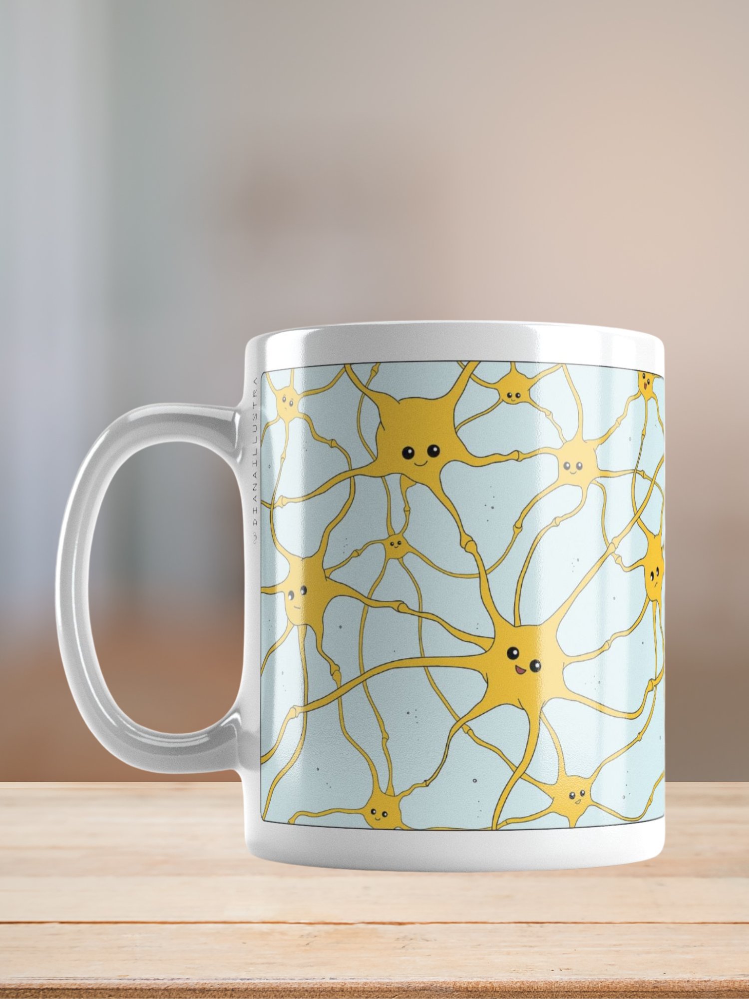 "Neurons" Ceramic mug product image (3)