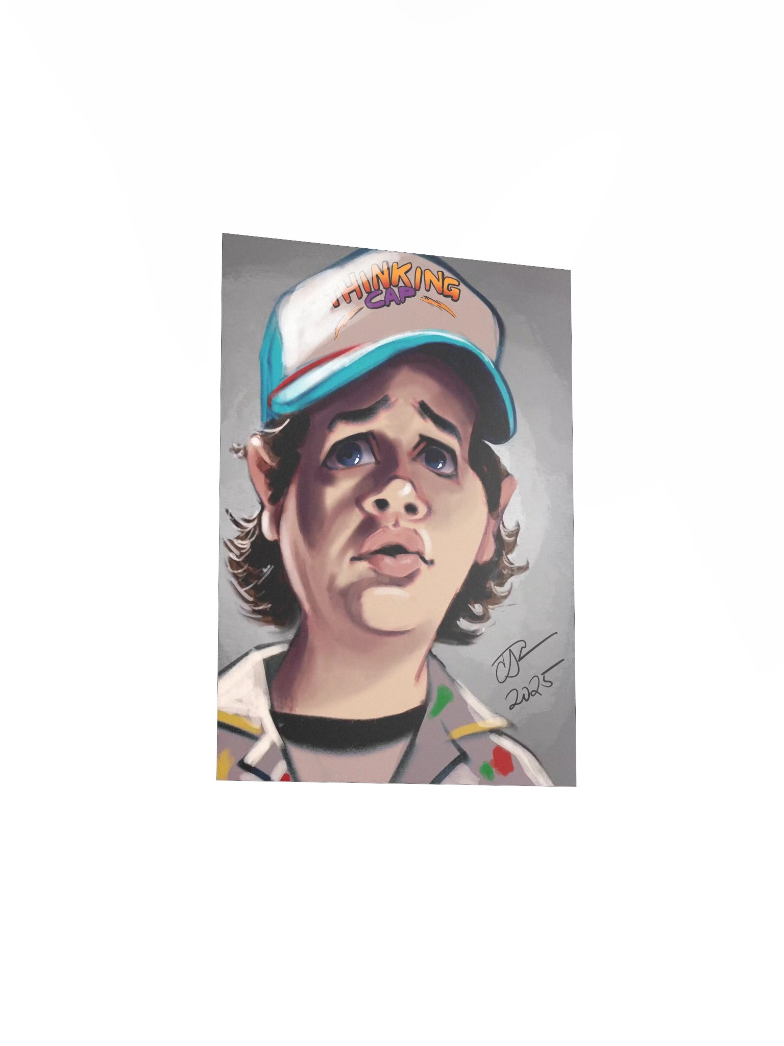 Dustin has Thoughts Print product image (5)