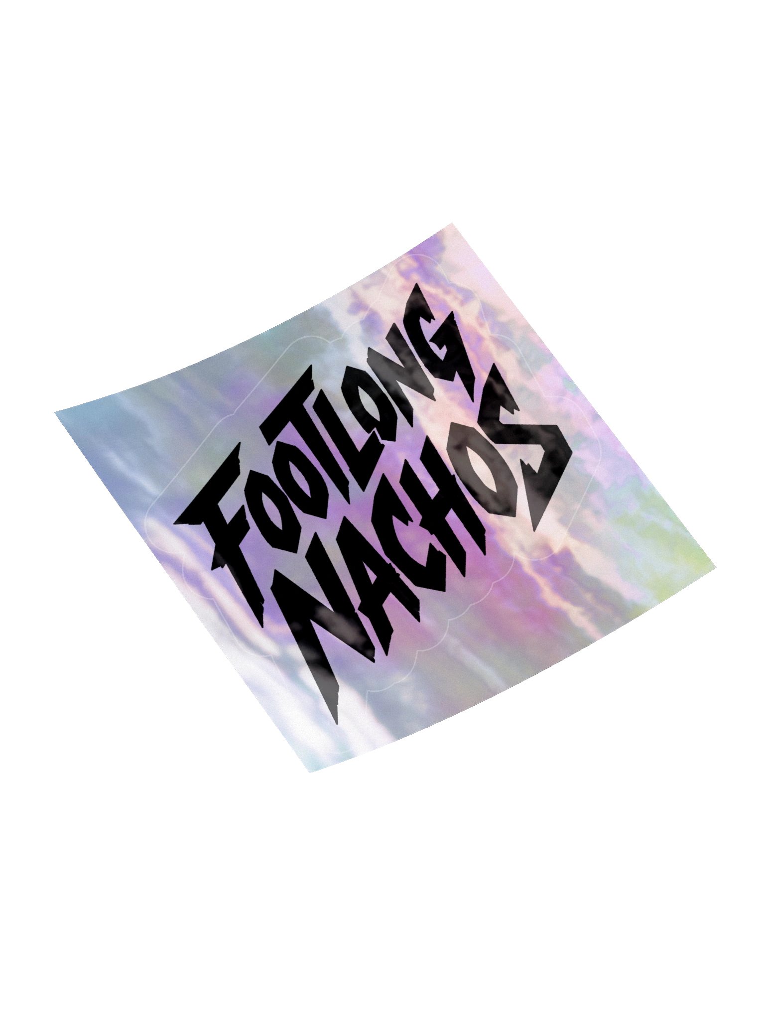 Giant Footlong Nachos Holographic Sticker product image (11)
