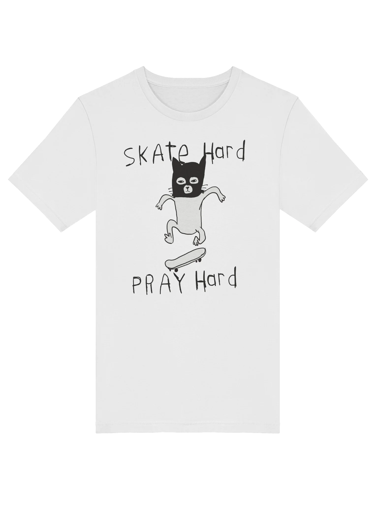 Skate hard Pray hard Statement Tee product image (5)