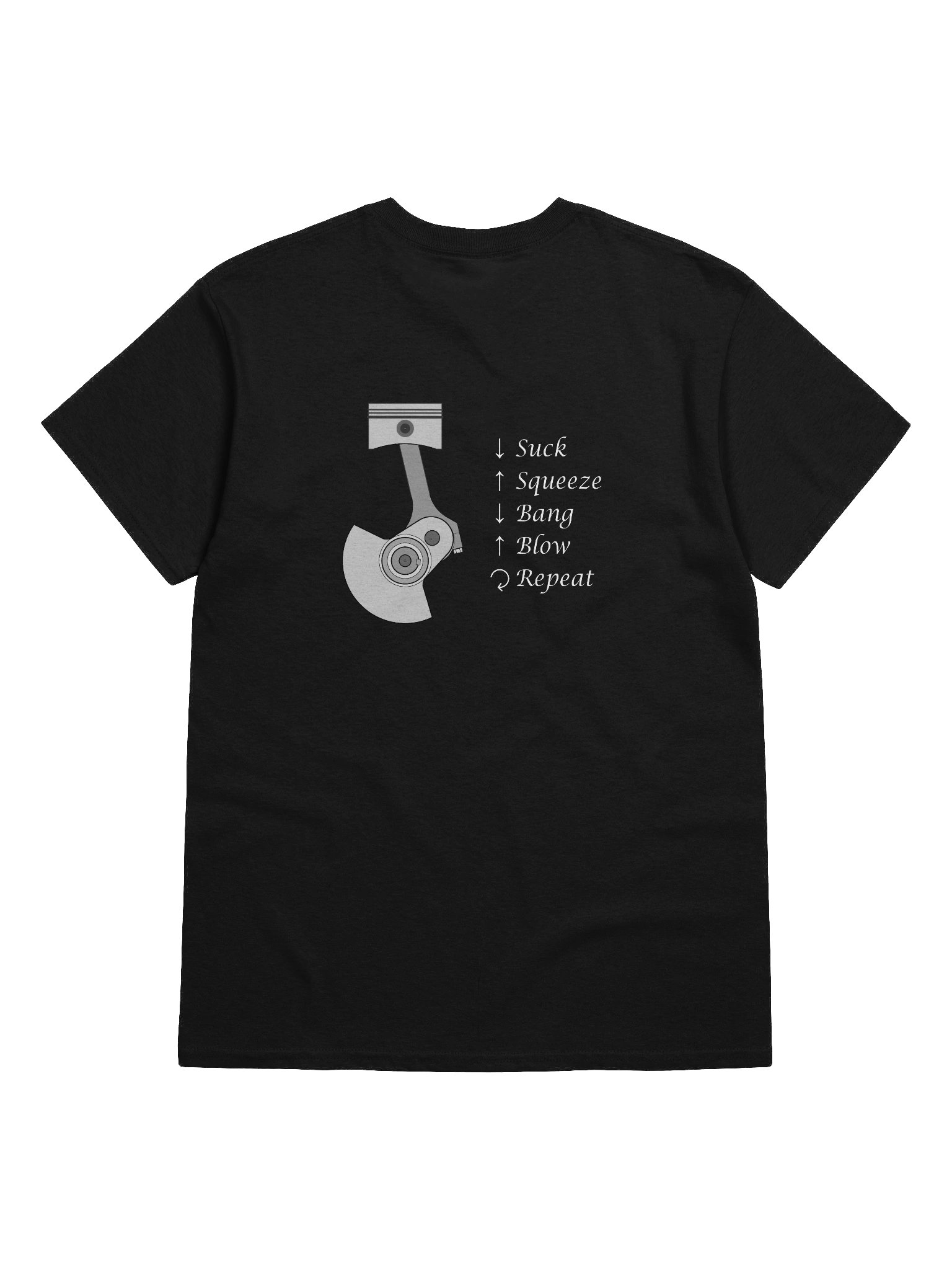 T-Shirt - Black - 4 Cycles product image (6)