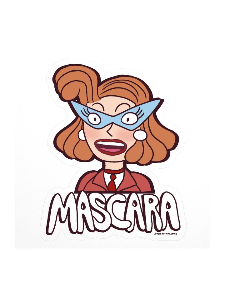 Miss Mabel™ Mascara Sticker - GRWM Girlhood™ product image (1)