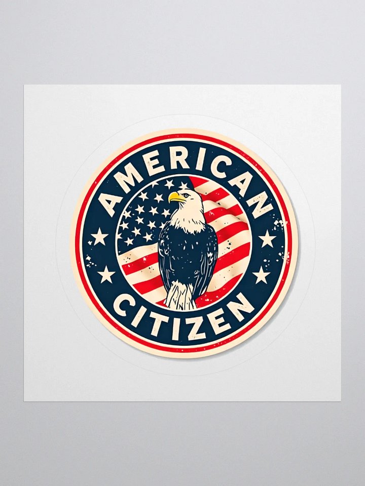 American Citizen Stickers product image (2)