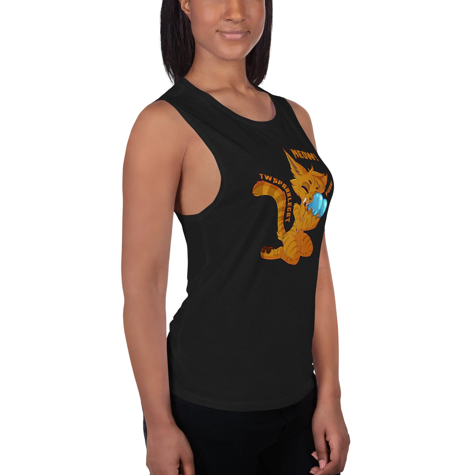 Meow Magic Flowy Tank product image (5)