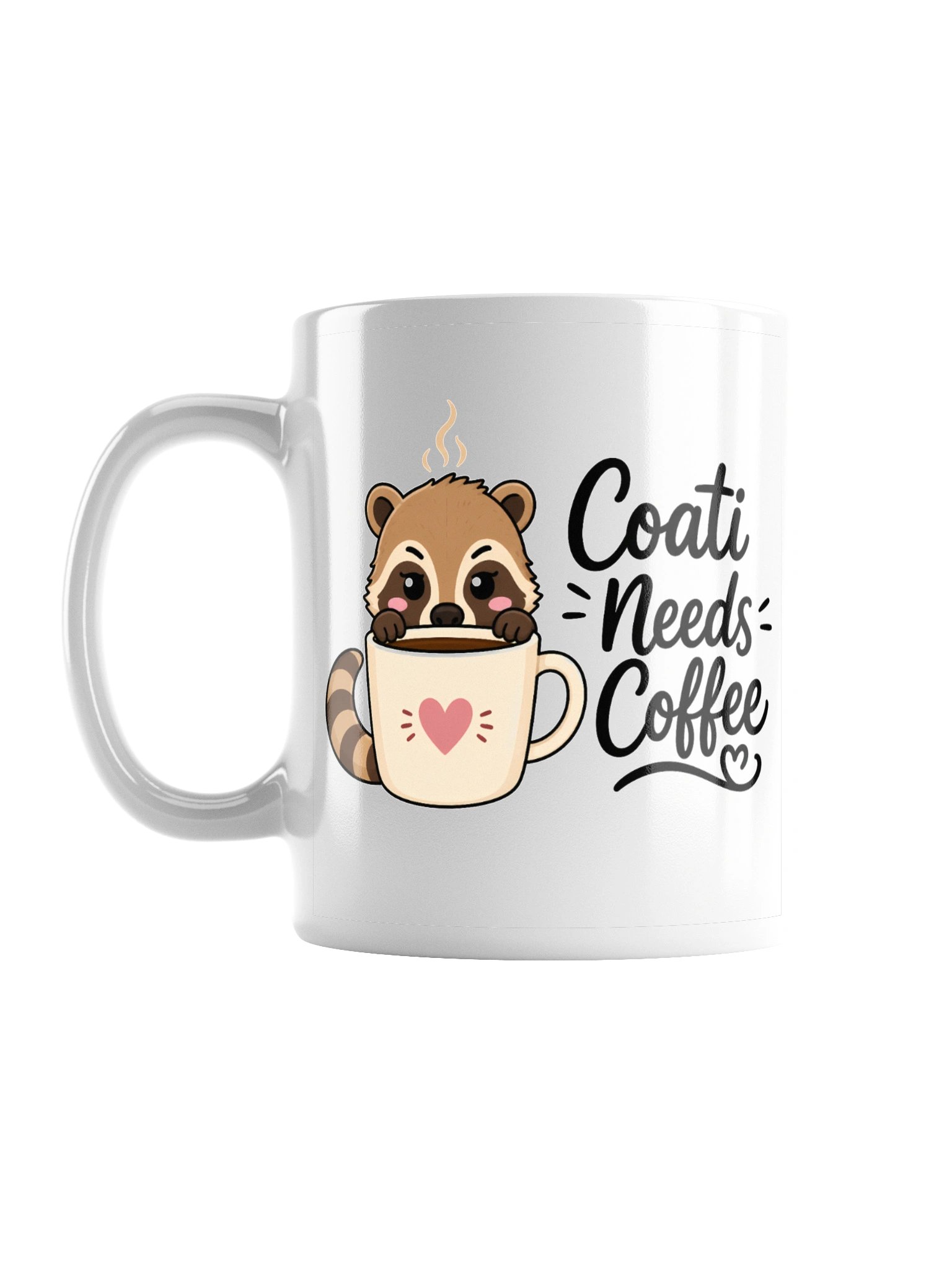 Coati Needs Coffee Mug product image (3)