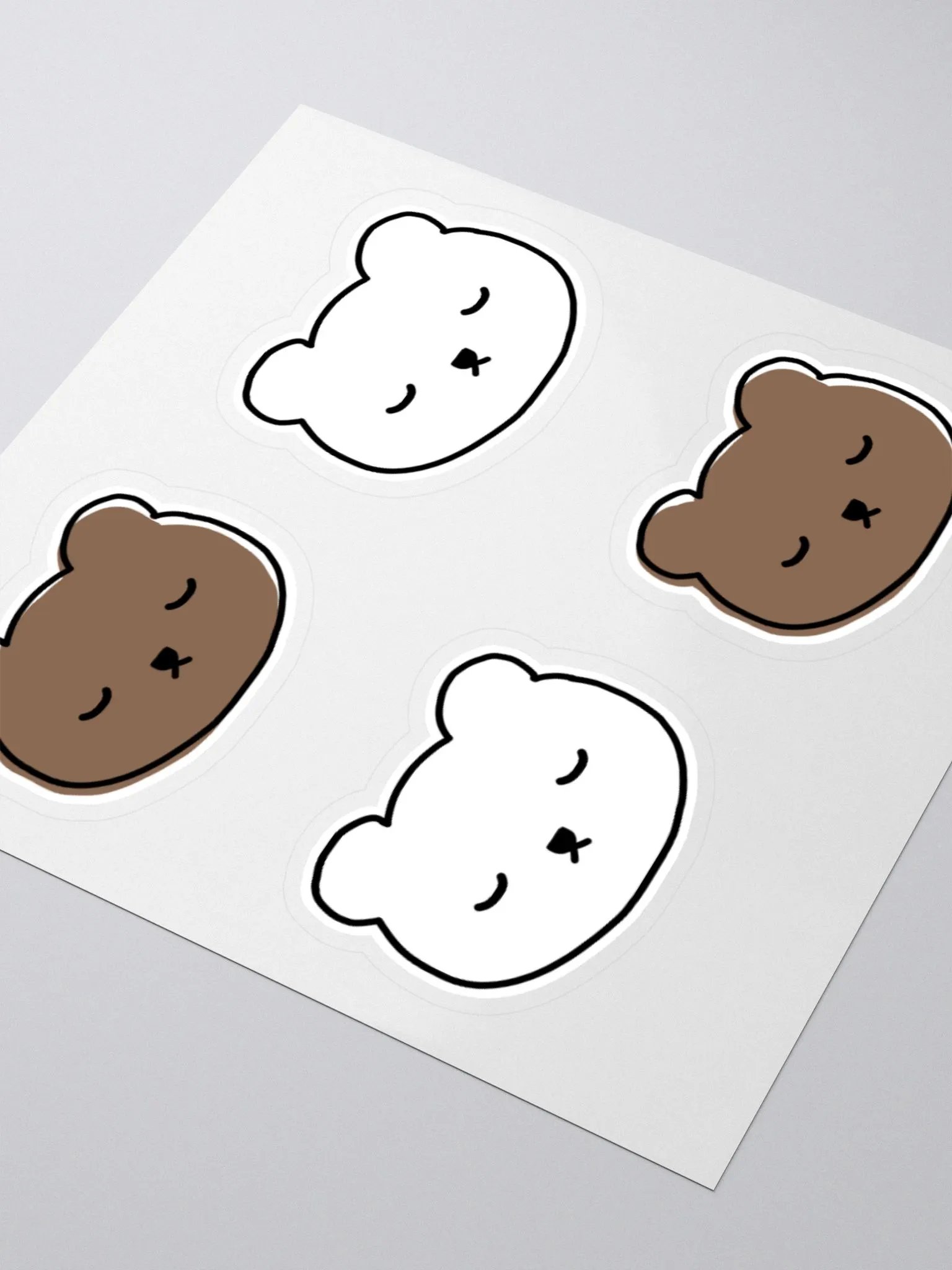 Sleepy Bear Stickers product image (3)