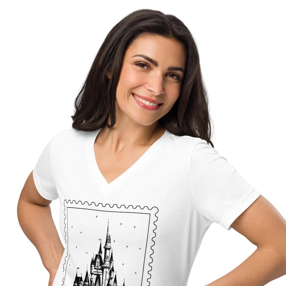 Kingdom of Night Bella+Canvas Women's Relaxed V-Neck T-Shirt product image (34)