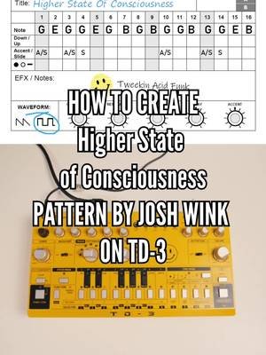 In this video, I show you how to program the classic acid bassline 