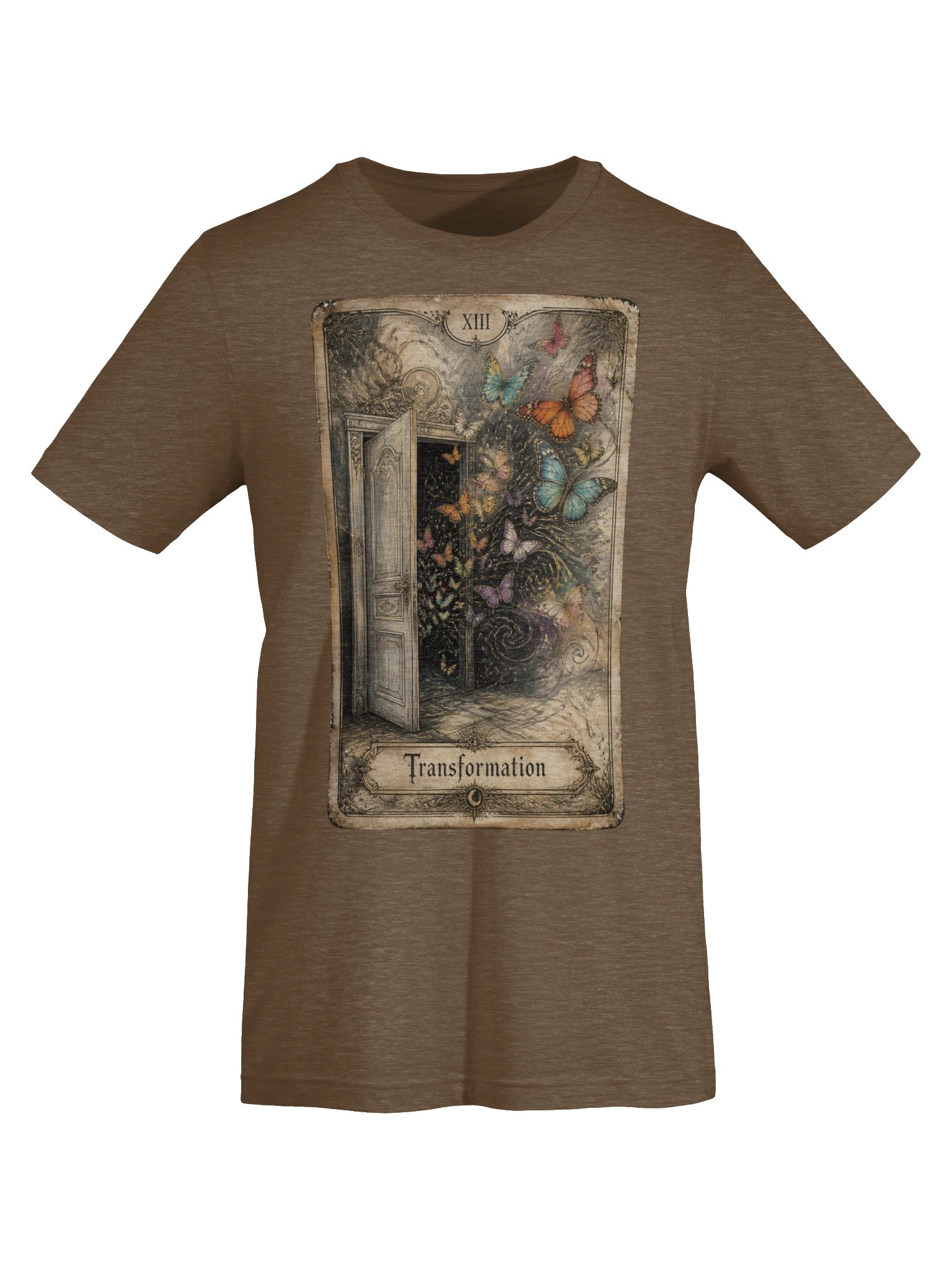 Transformation Tarot Shirt, Death Card Mystical Butterfly Tee product image (6)