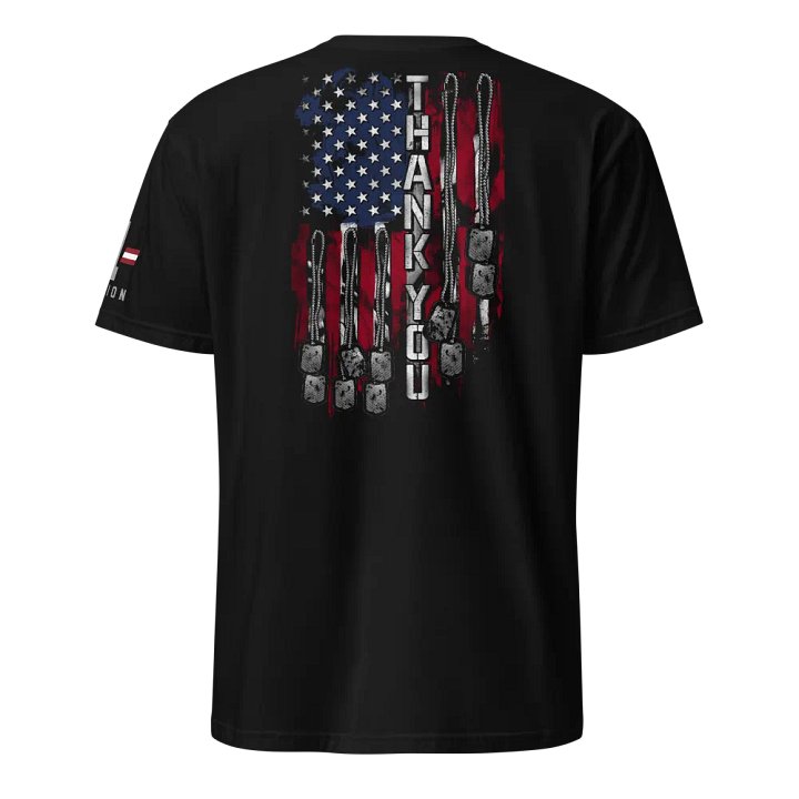 Thank You Dog Tags Flag product image (1)