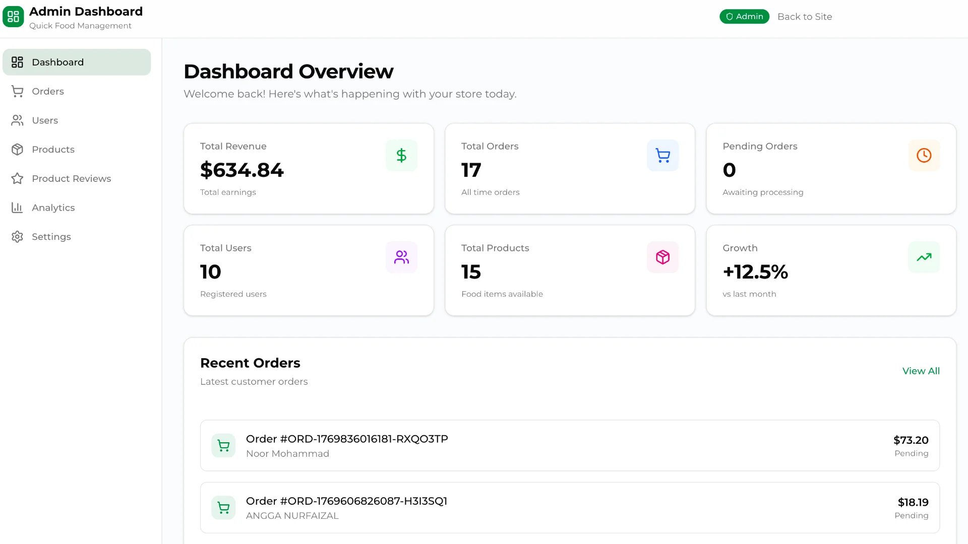 Modern Food Delivery Platform Source Code | Next.js 16, Sanity CMS & Stripe product image (12)