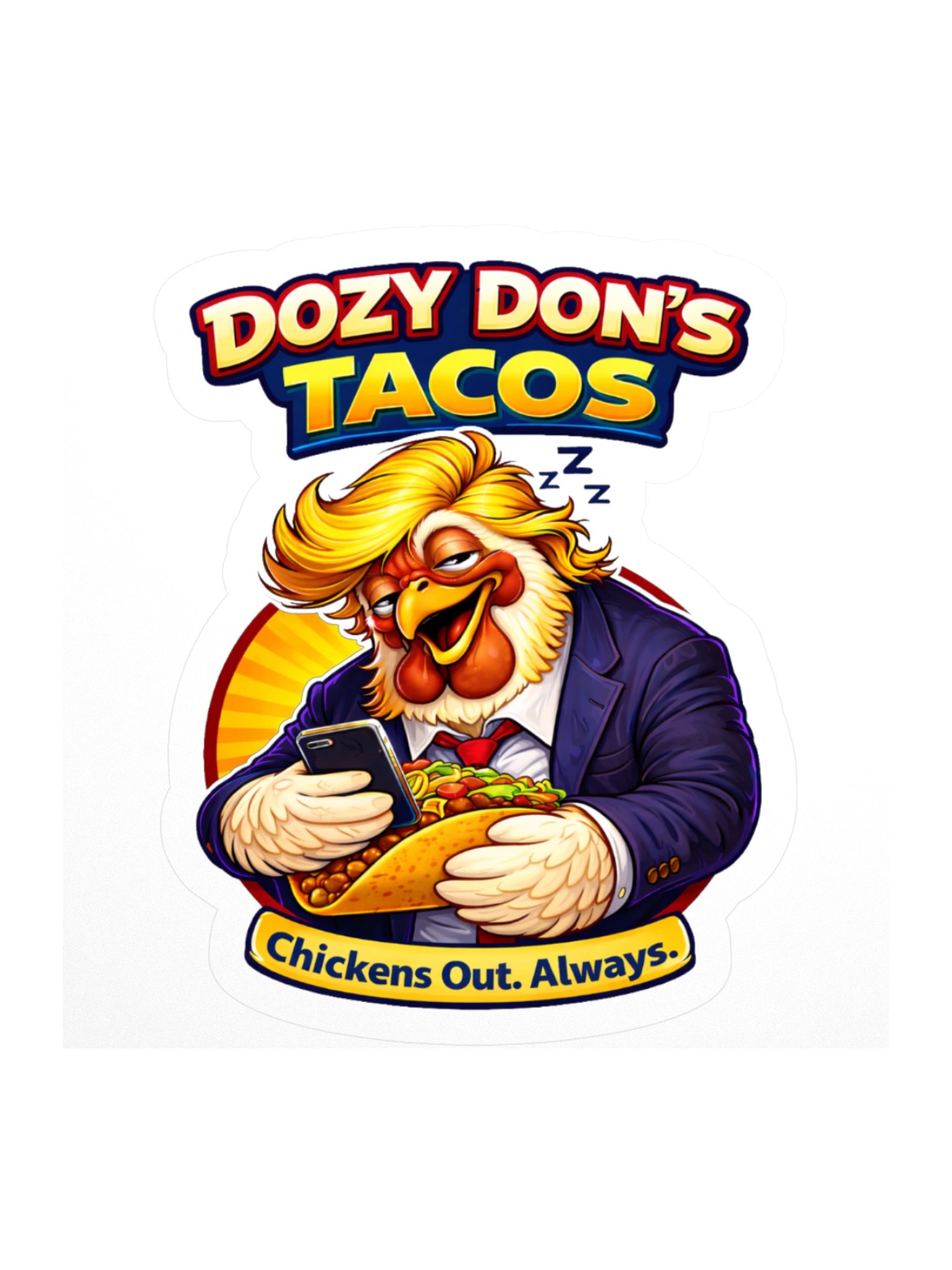 Dozy Don's Logo Stickers product image (2)