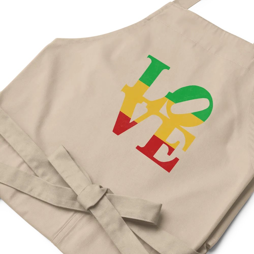 Rasta Love Cotton Twill Natural Apron product image (2)