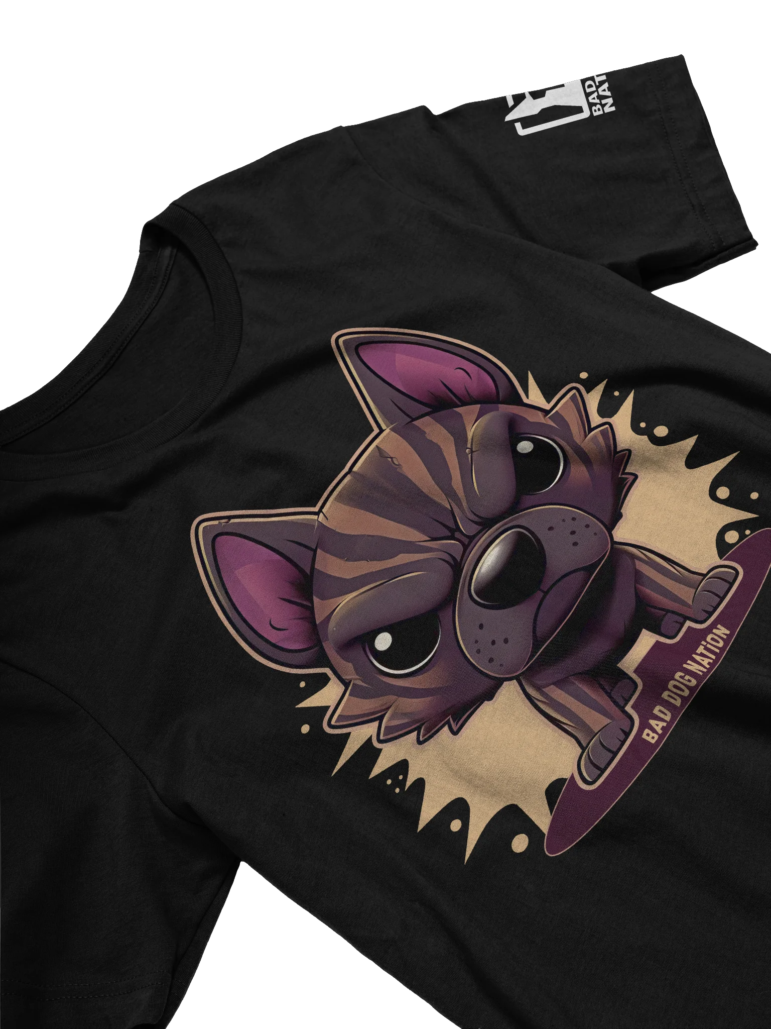 Dutch Shepherd Angry Pup - Premium Unisex T-shirt product image (2)