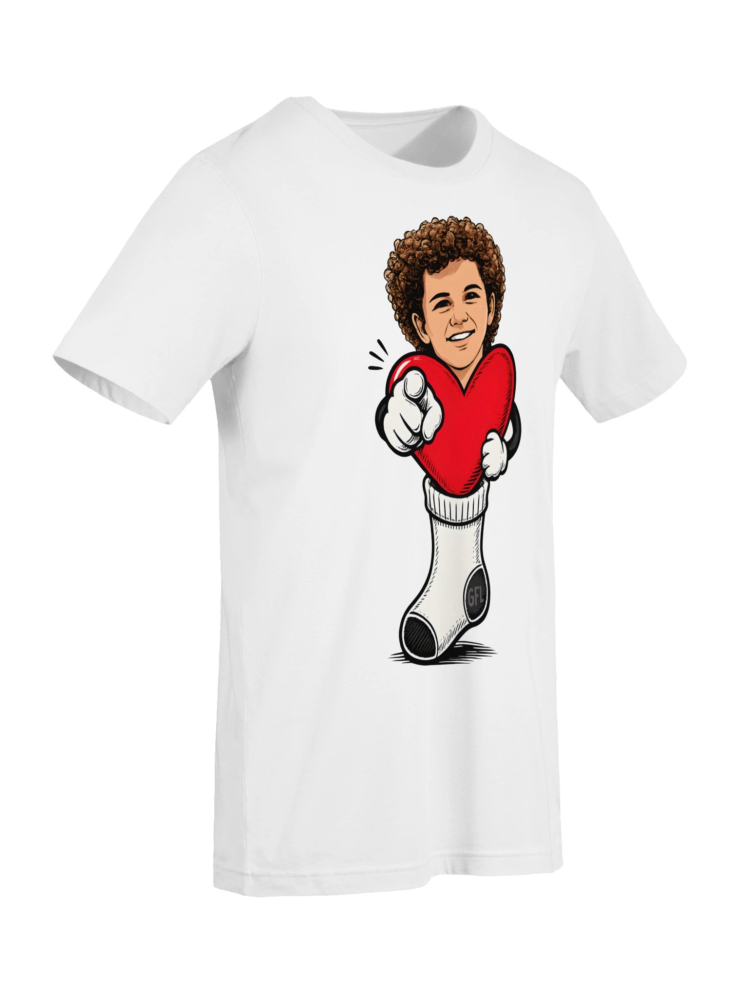 Heart Sock Cartoon Tee product image (65)