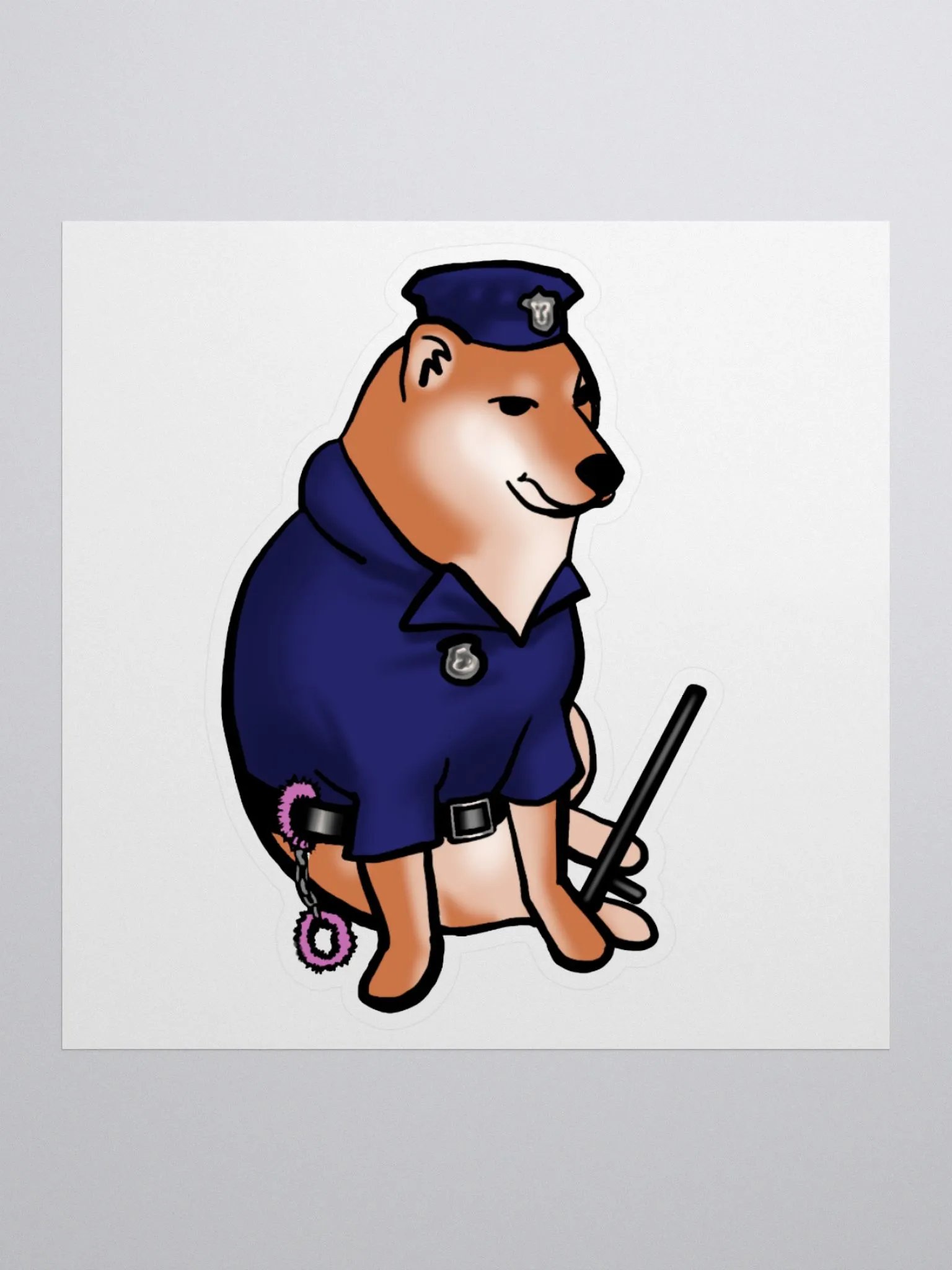 Dog Jailer Sticker product image (1)