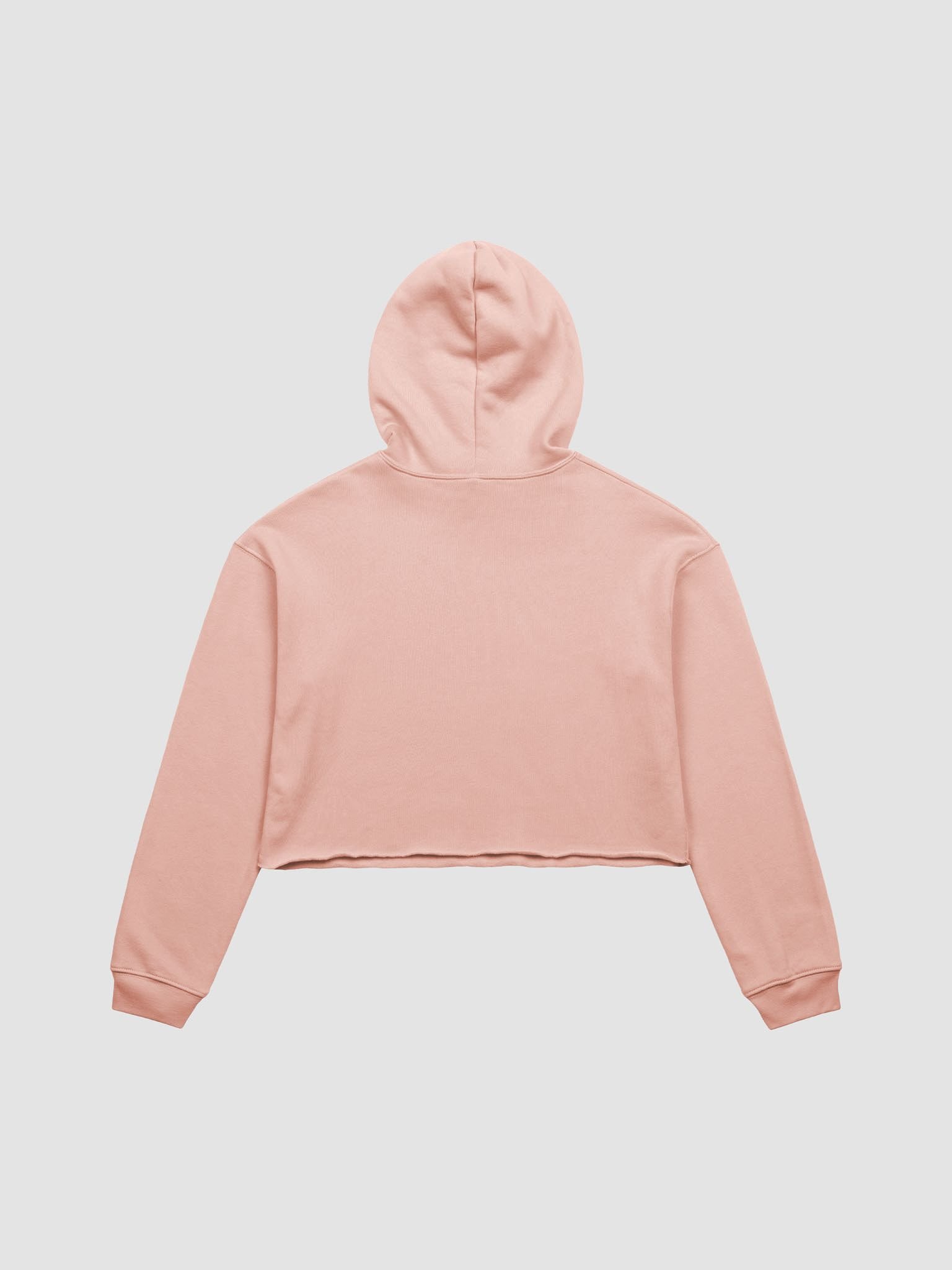 FORGED Crop Hoodie Peach product image (2)