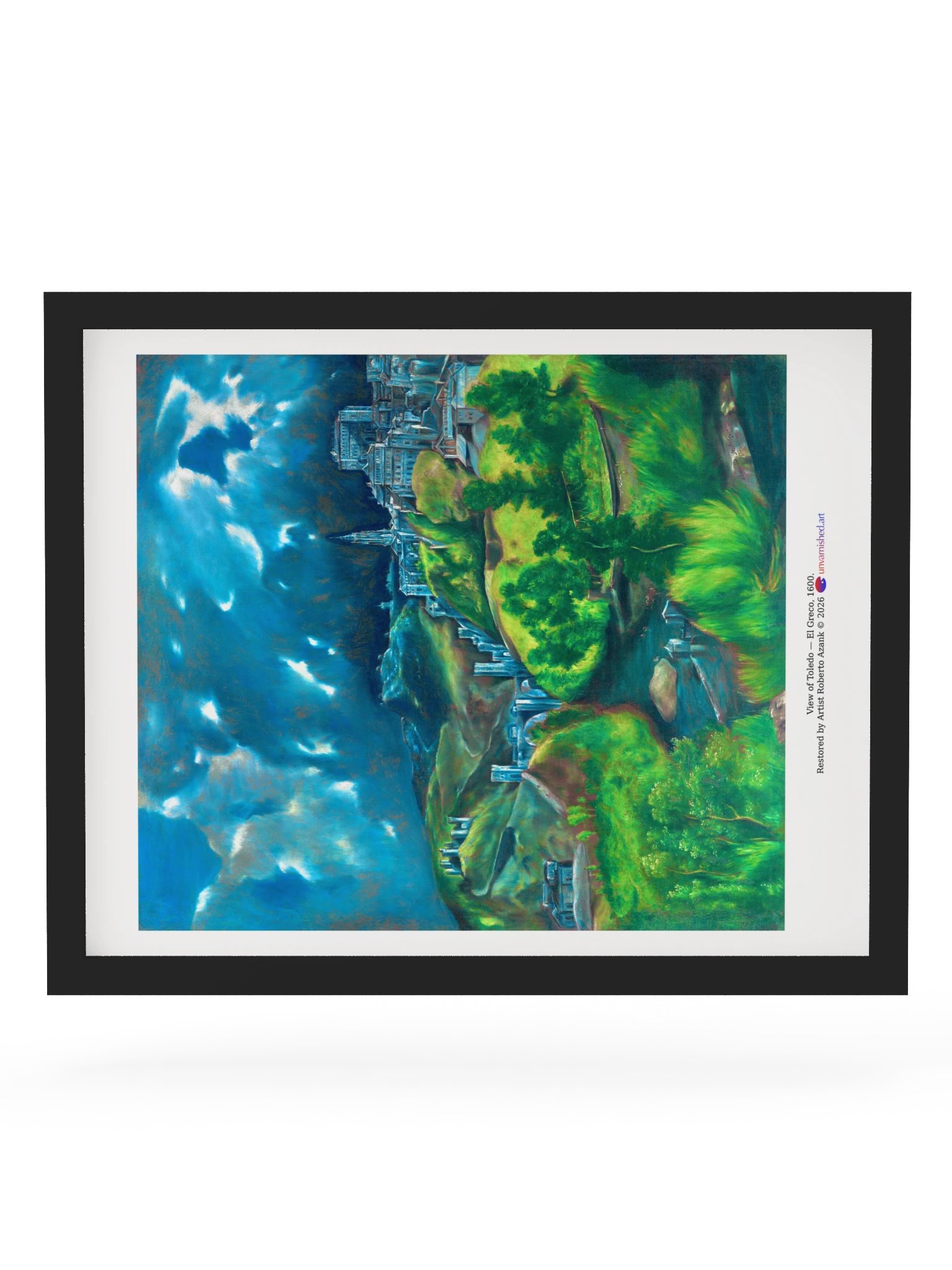 View of Toledo — Large Framed Matte Poster product image (6)