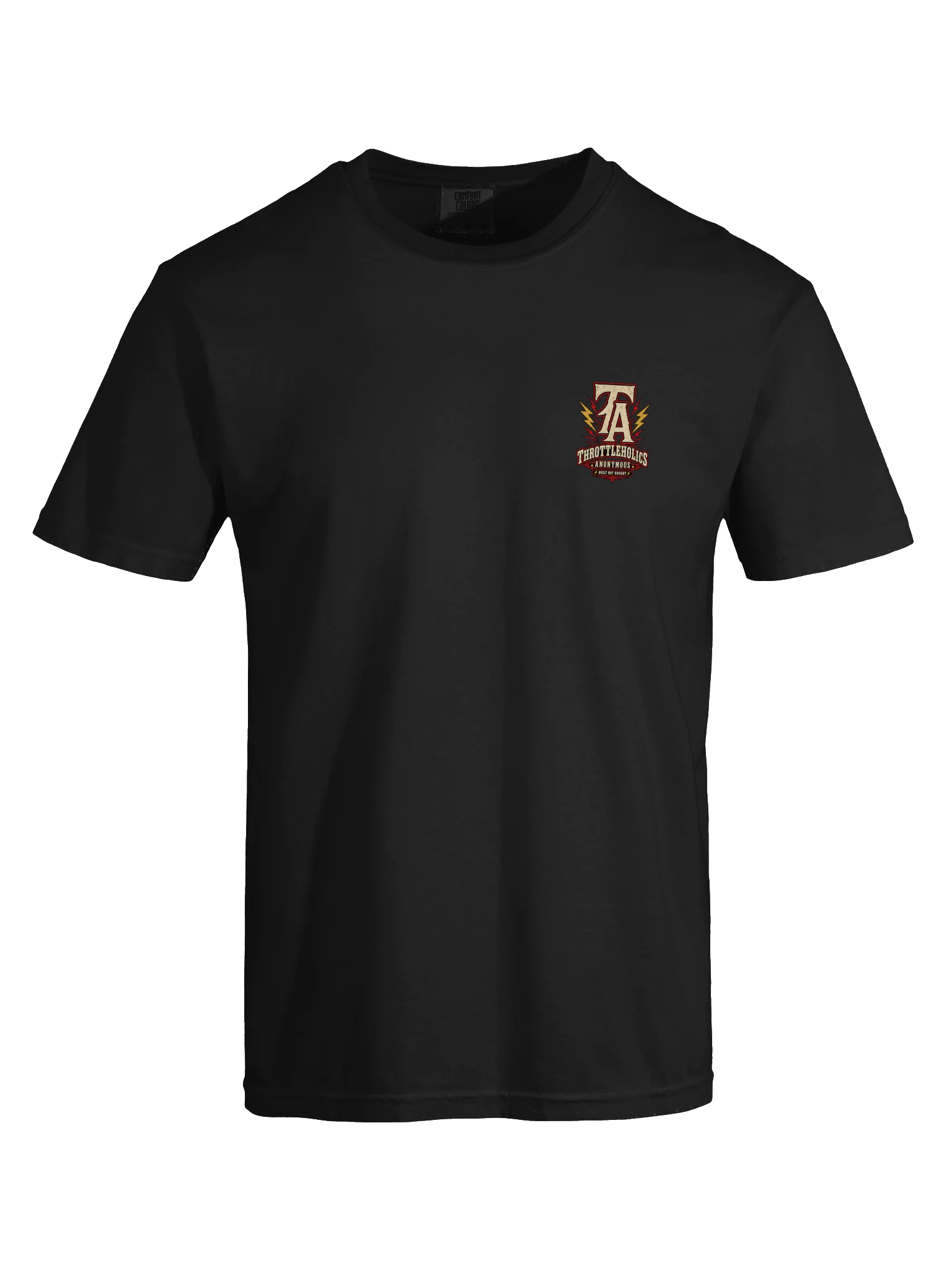 Built Not Bought | Old School Chopper Motorcycle Tee product image (5)