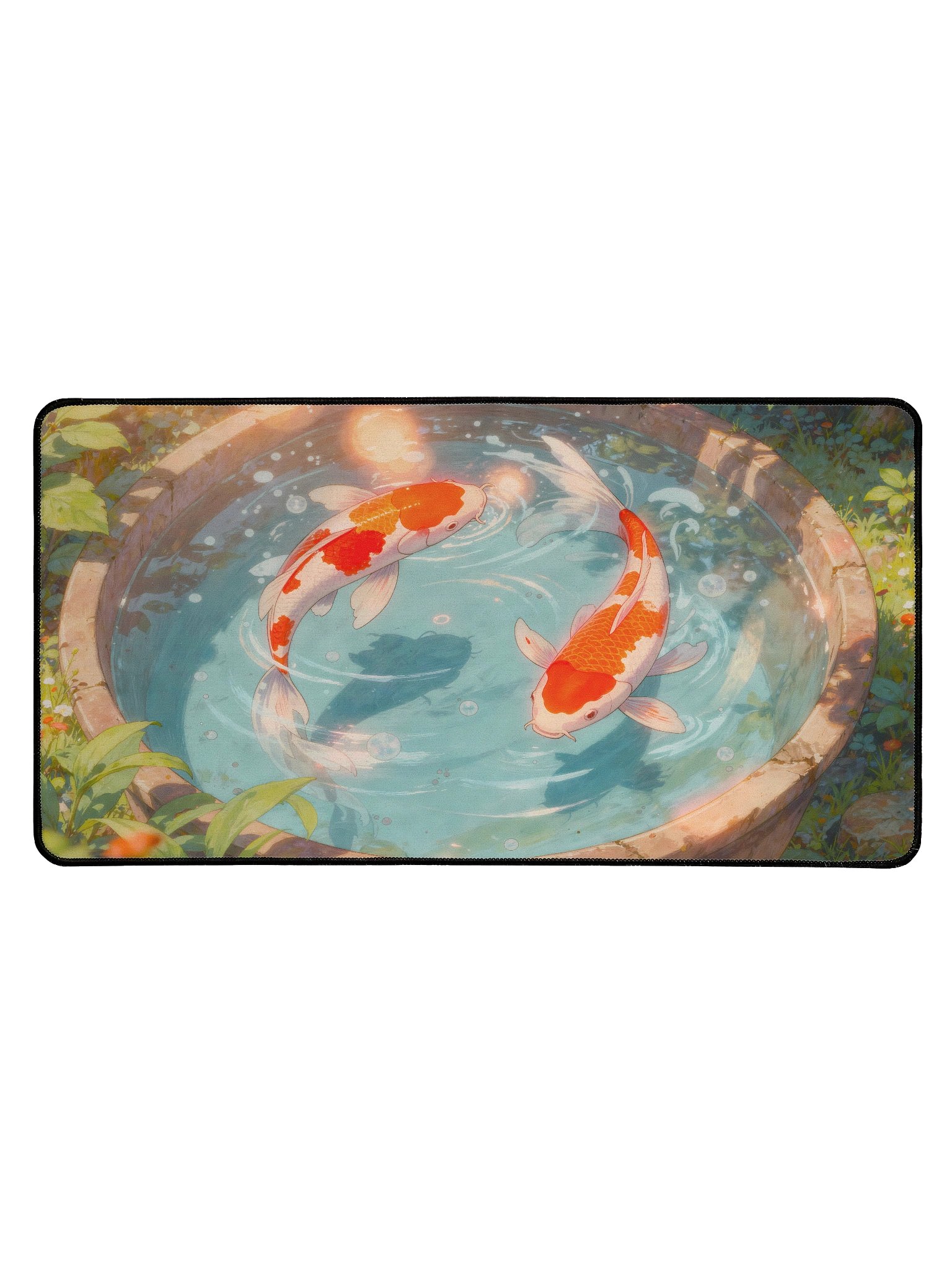 Tranquil Koi Pond - Desk Mat product image (1)
