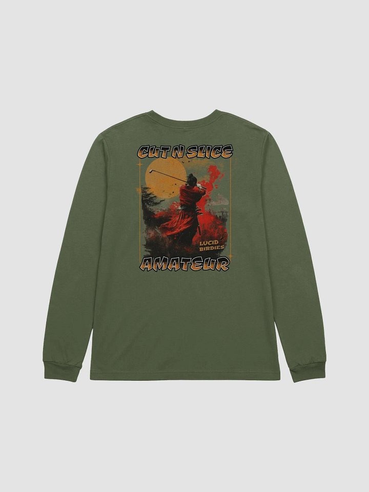 Cut N Slice Amateur Samurai Golf long sleeve Tshirt product image (2)