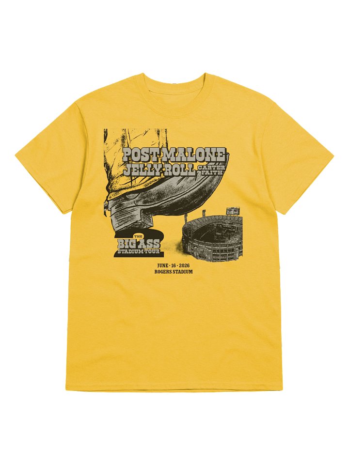 Post Malone With Jelly Roll And Carter Faith Tour Part 2 2026 T-Shirt product image (3)