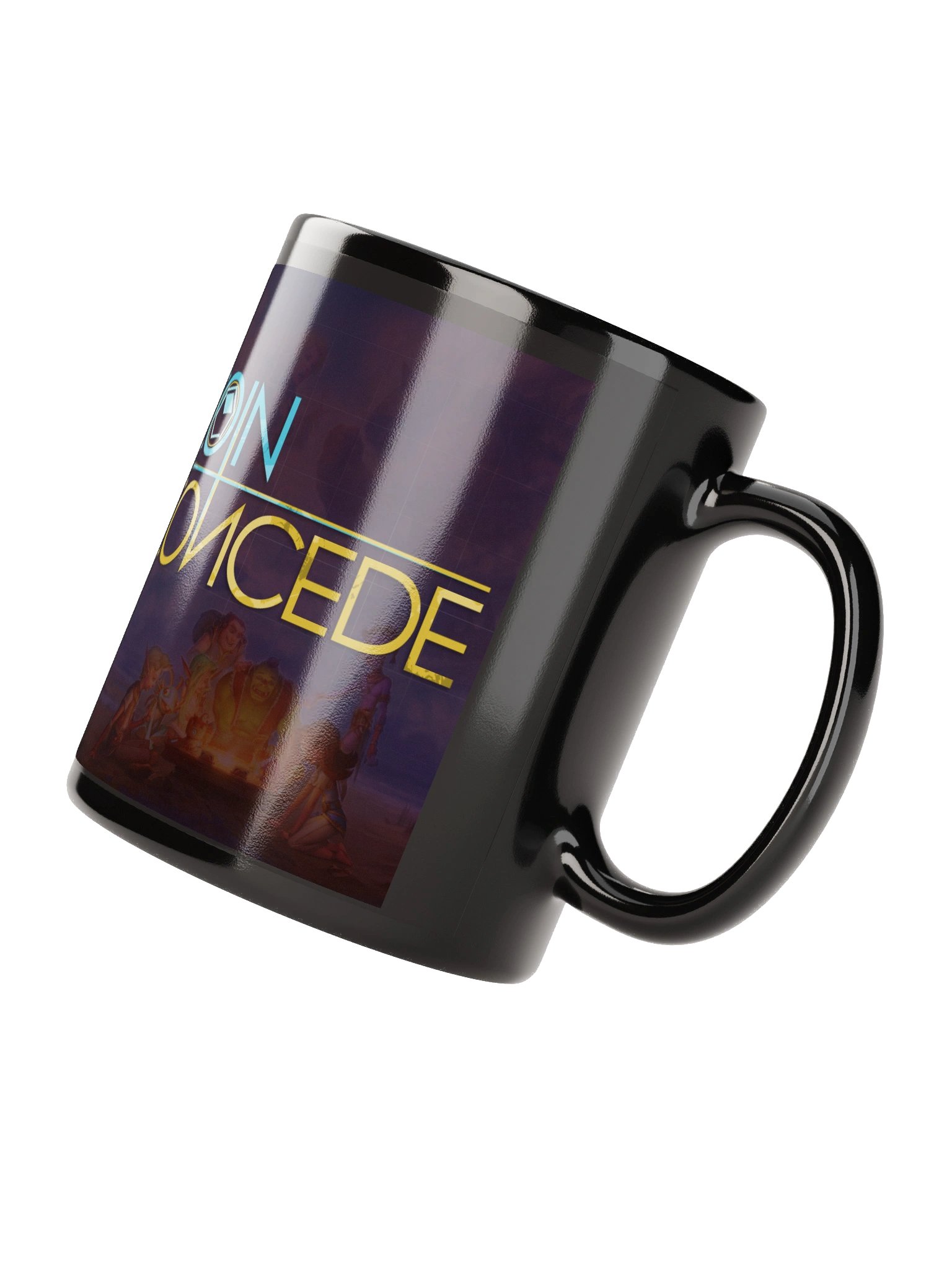 Unity Precision Perfection Mug (glossy black) product image (3)