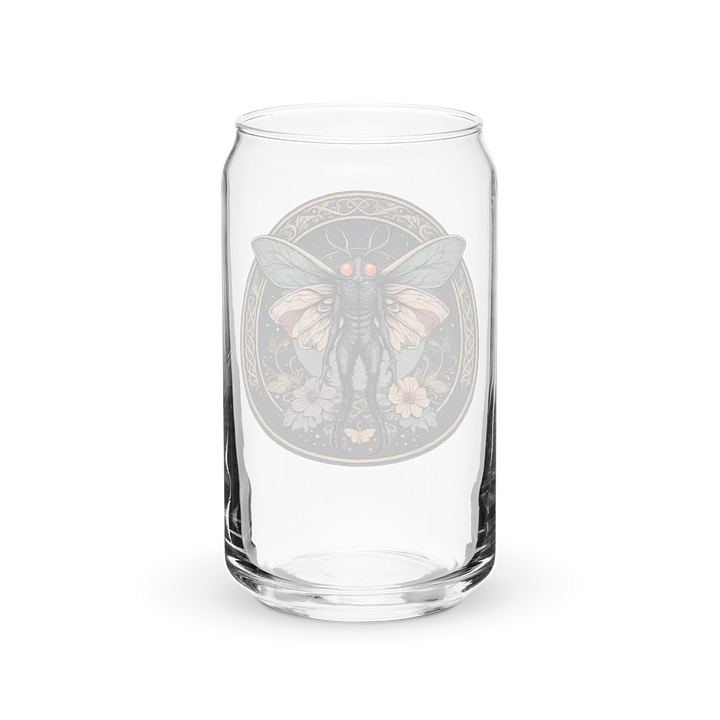 FLORAL MOTHY CAN SHAPED GLASS product image (6)