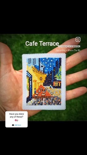 Van Gogh reimagined in miniature ✨
Iconic paintings transformed into cross stitch pieces you can actually stitch yourself.
Ar...