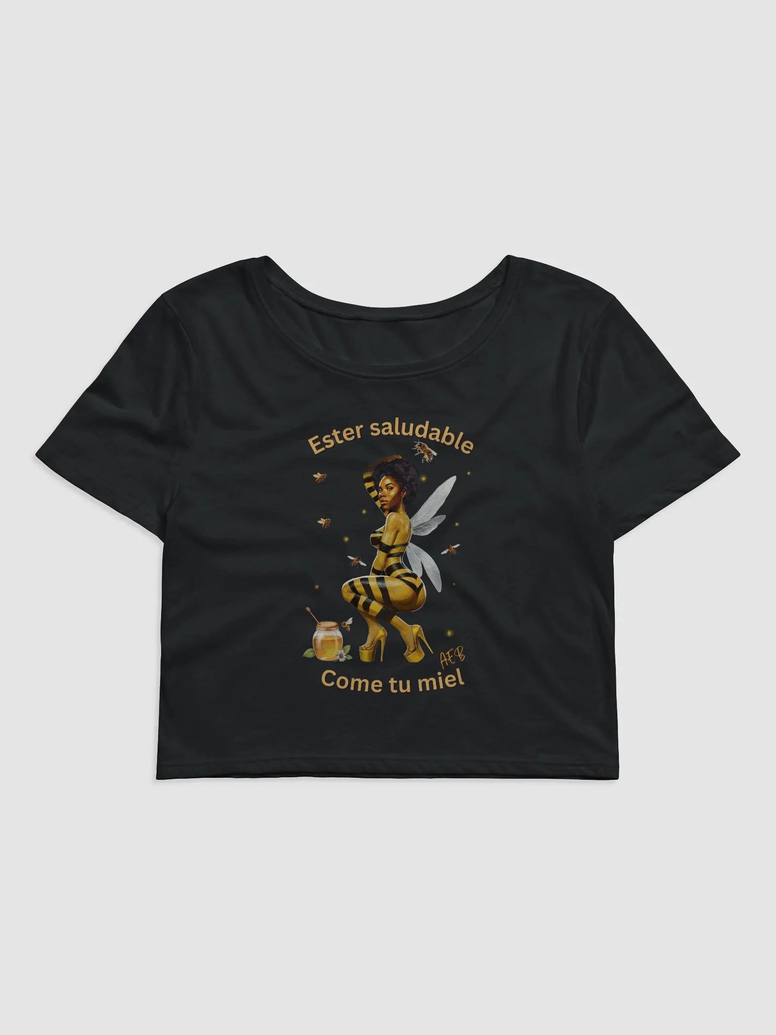 Buzzing Bee Crop Tee product image (4)
