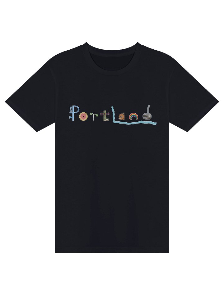 I Love Portland - The T-Shirt (Night) product image (1)
