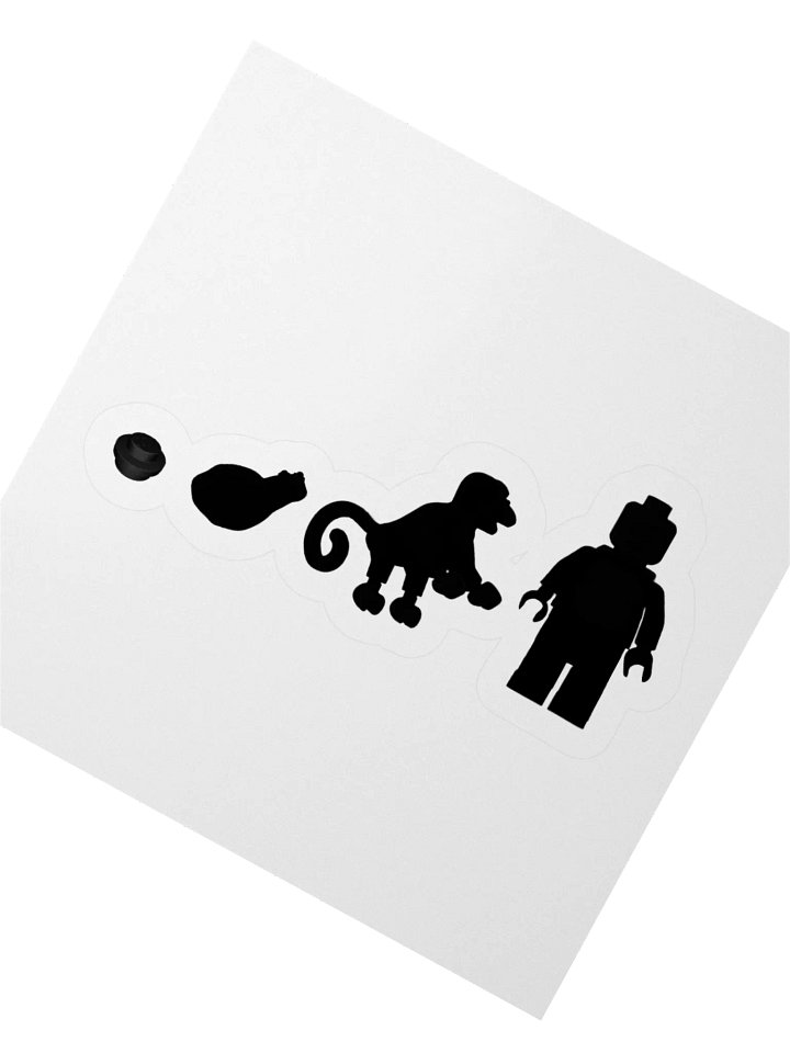 Minifigure Evolution Sticker product image (6)