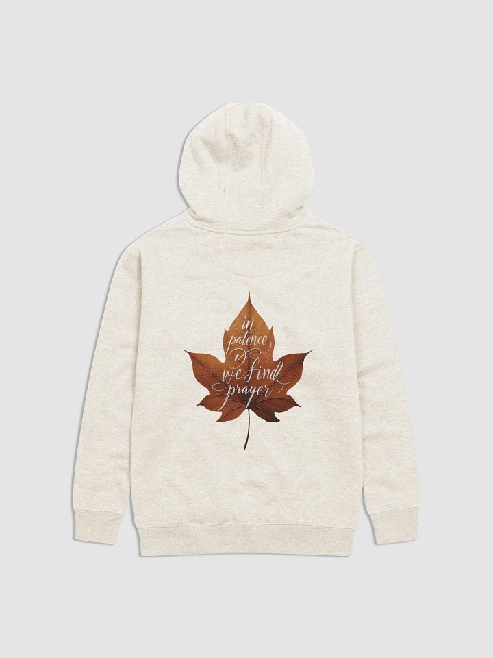 Maple Leaf Prayer Unisex Hoodie product image (2)